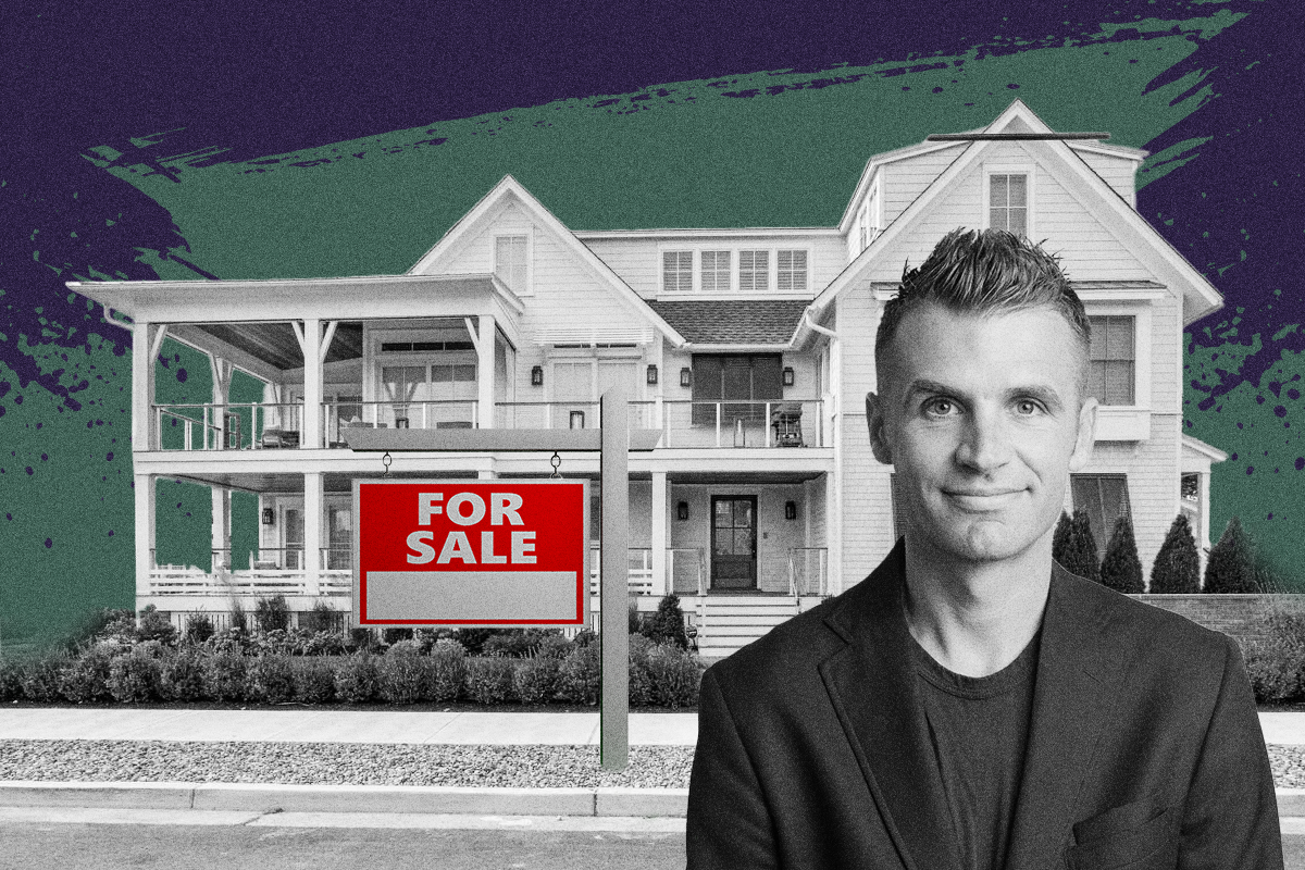 Pacaso Allison in front of for sale sign