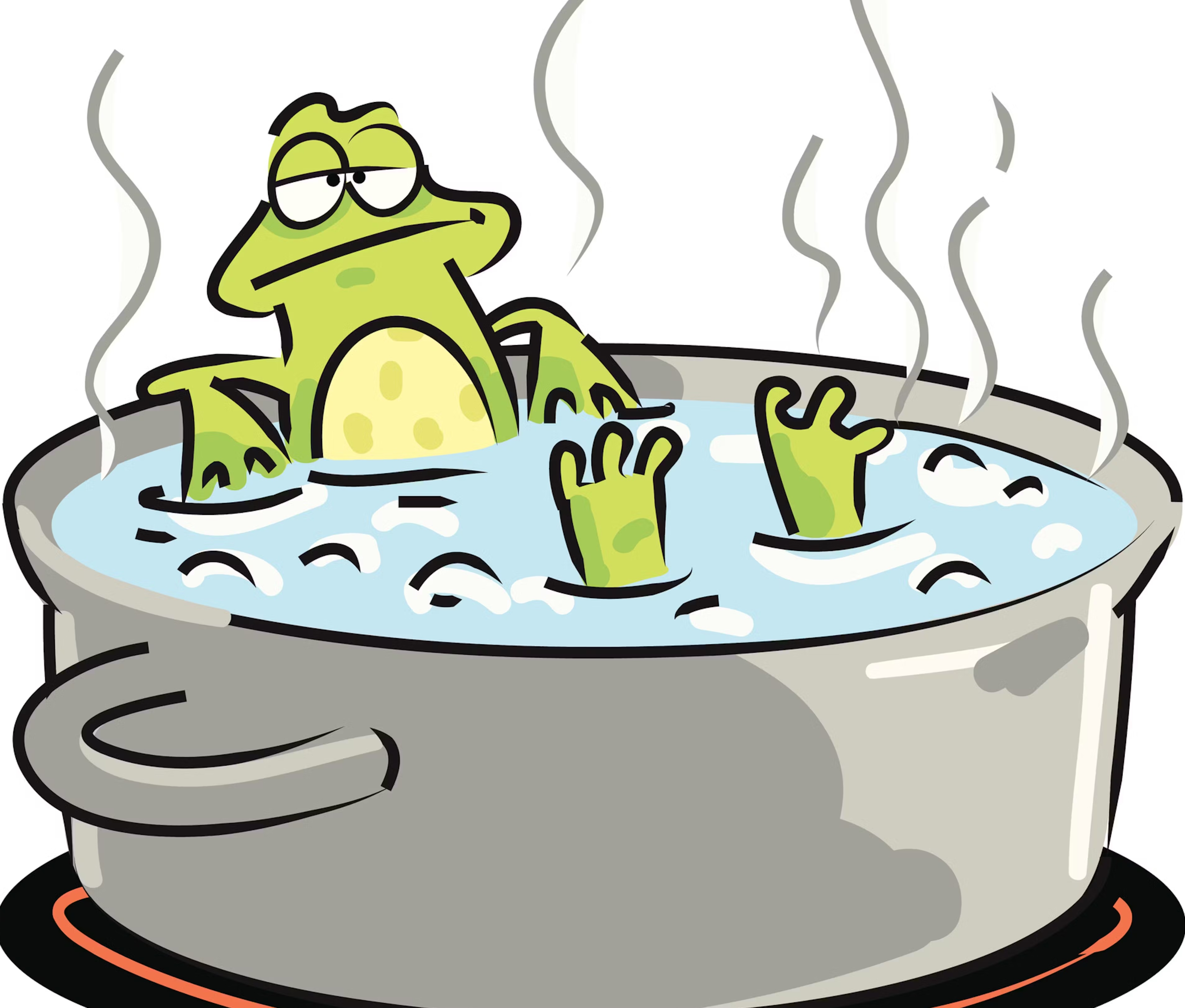 Boiling frog hero image snacks