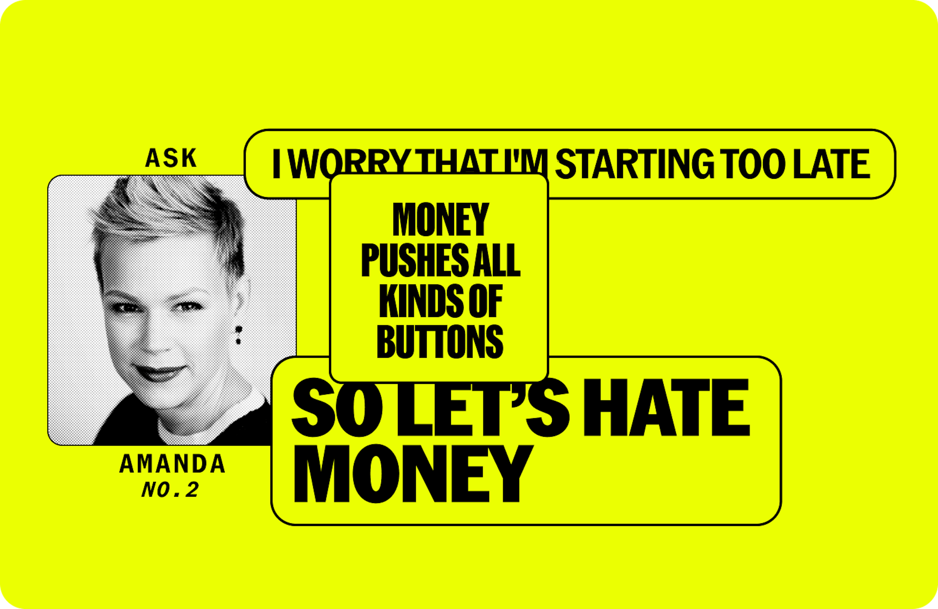 Giving the finger to money