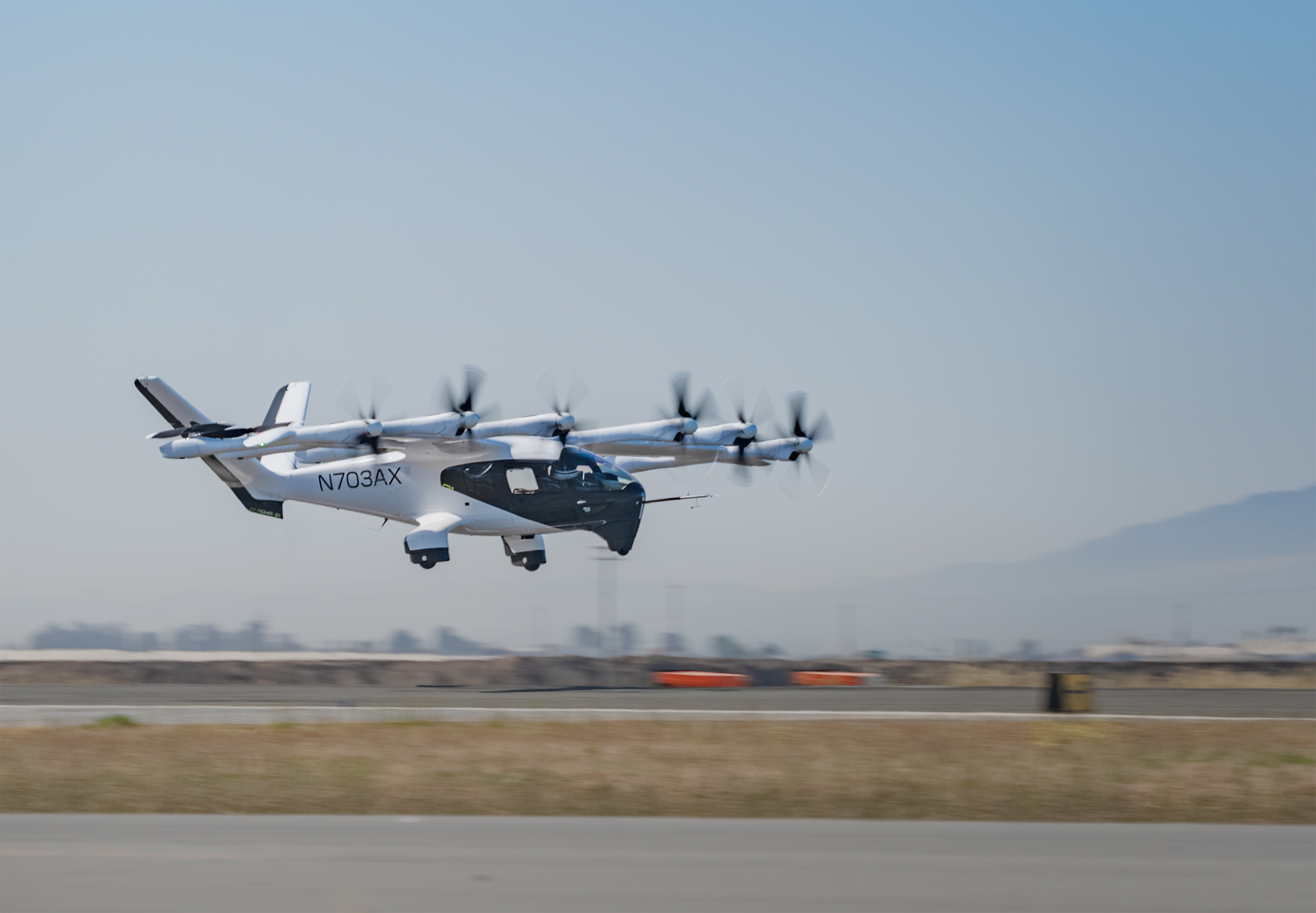Archer Aviation’s Midnight aircraft in flight
