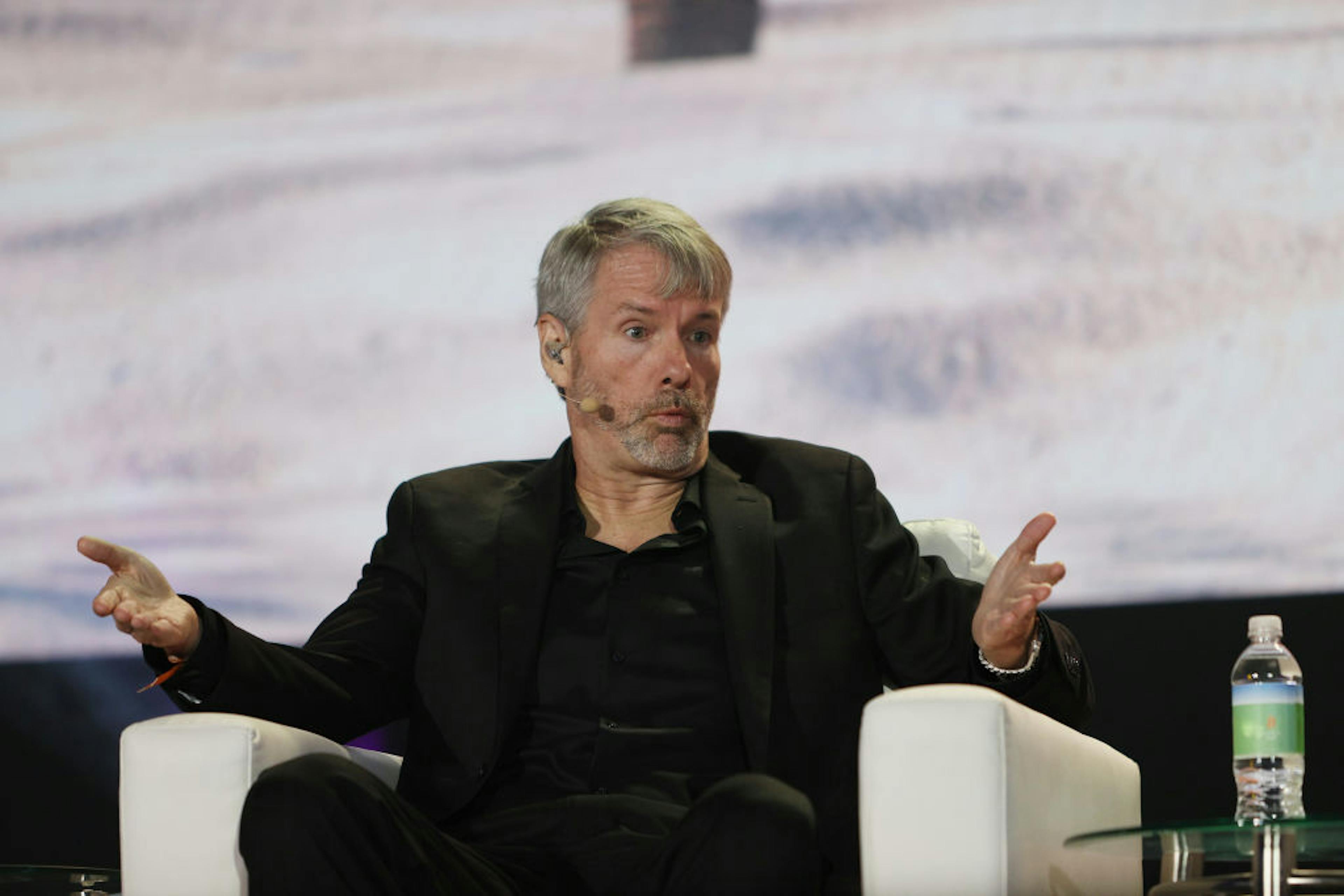Michael Saylor, MicroStrategy founder and former CEO and current executive chairman.