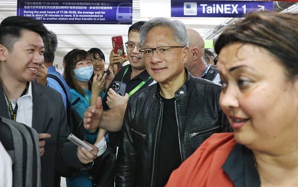 Nvidia’s slump continues even after Jensen Huang softens his statement that “China is going to win the AI race” thumbnail