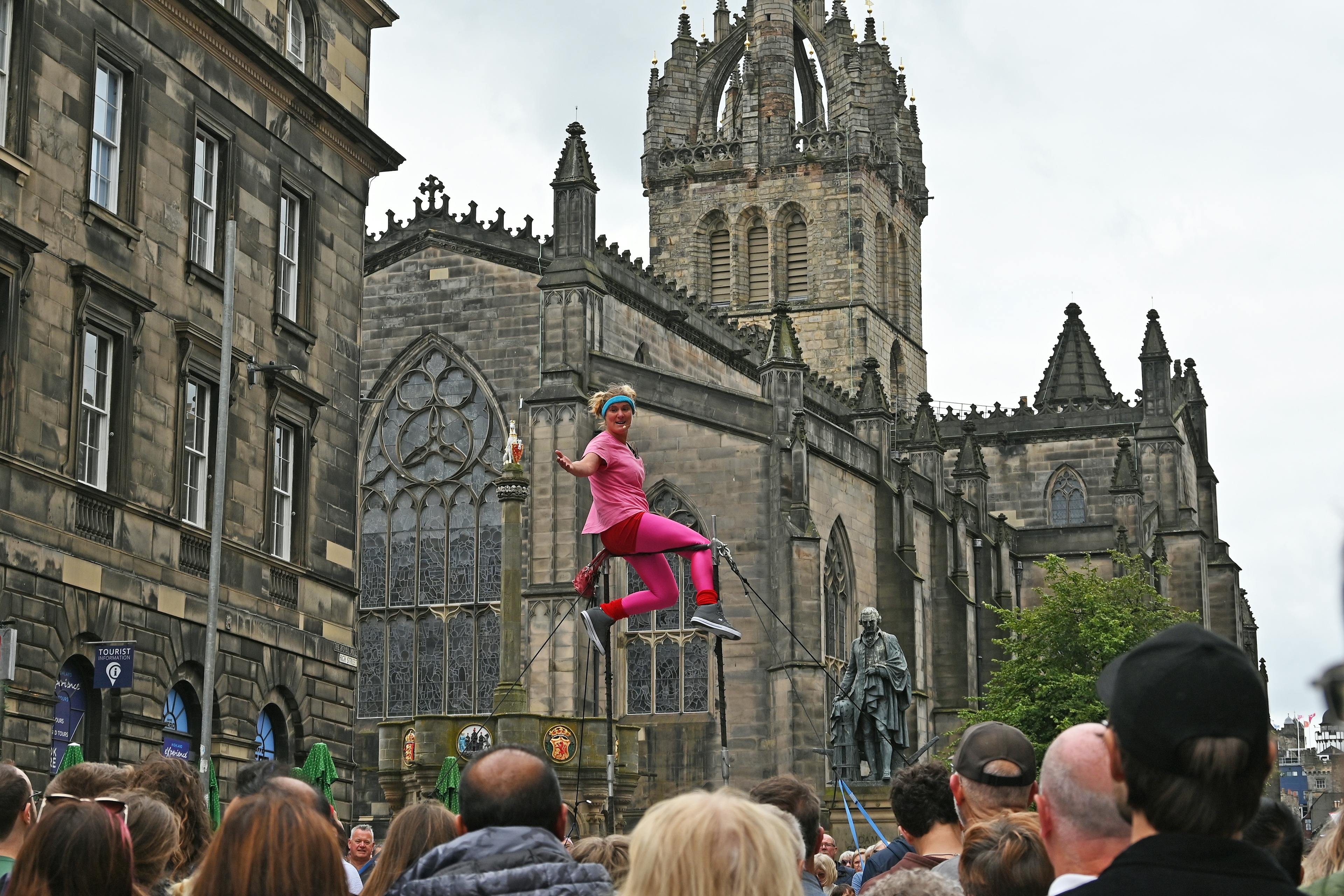 Performer at Fringe Festival