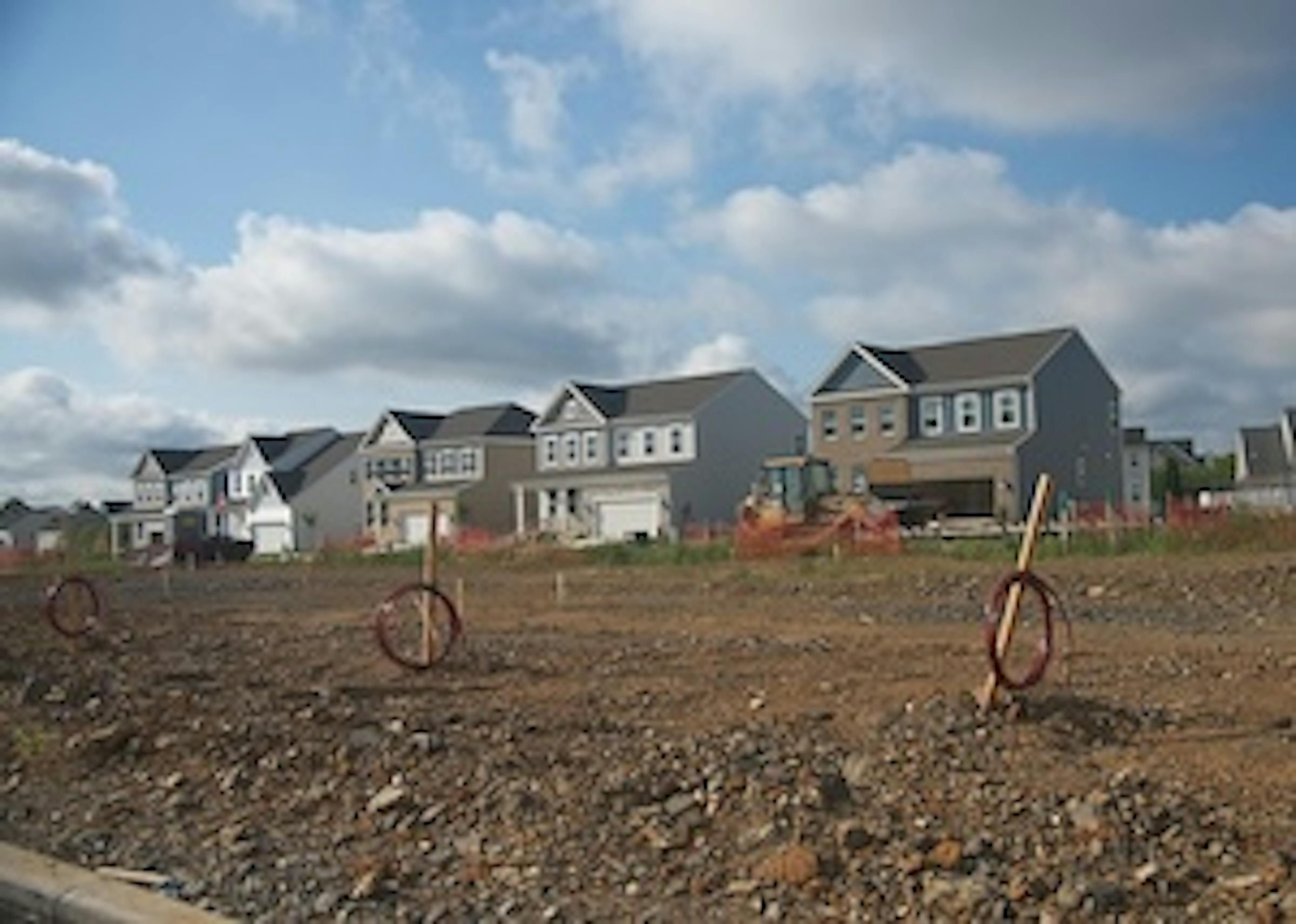 Housing development in West Virginia