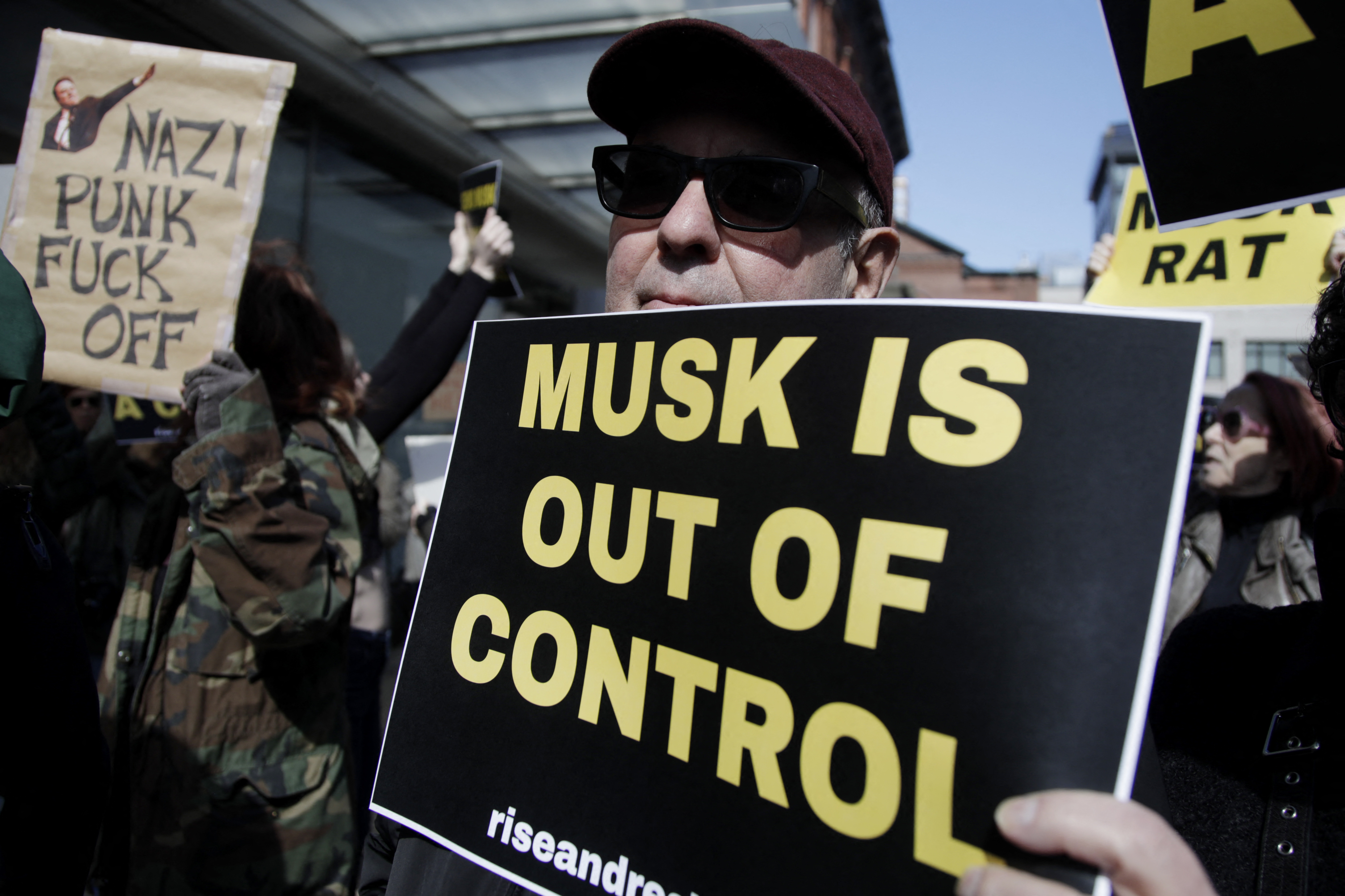 Musk Protest 