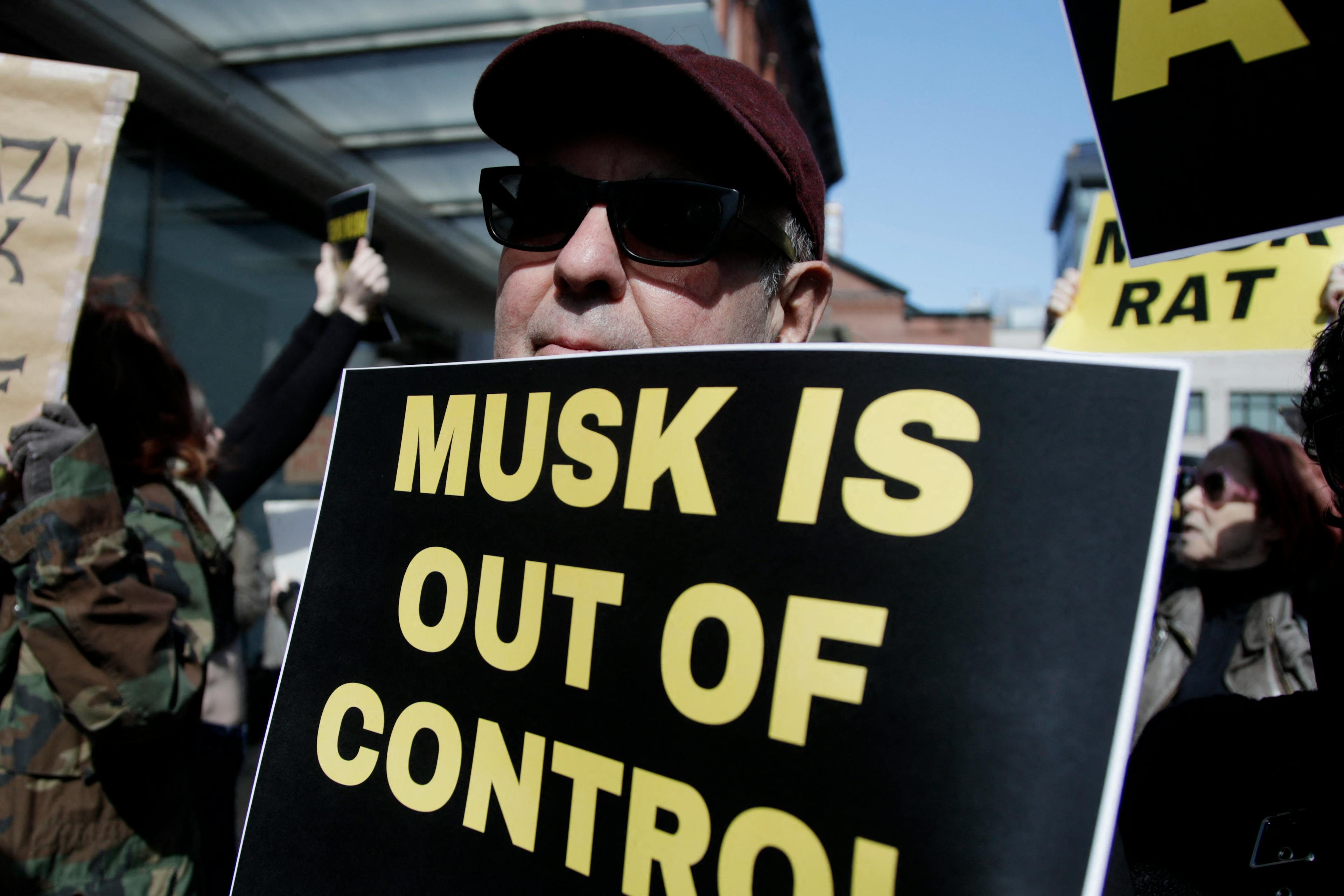 Musk Protest