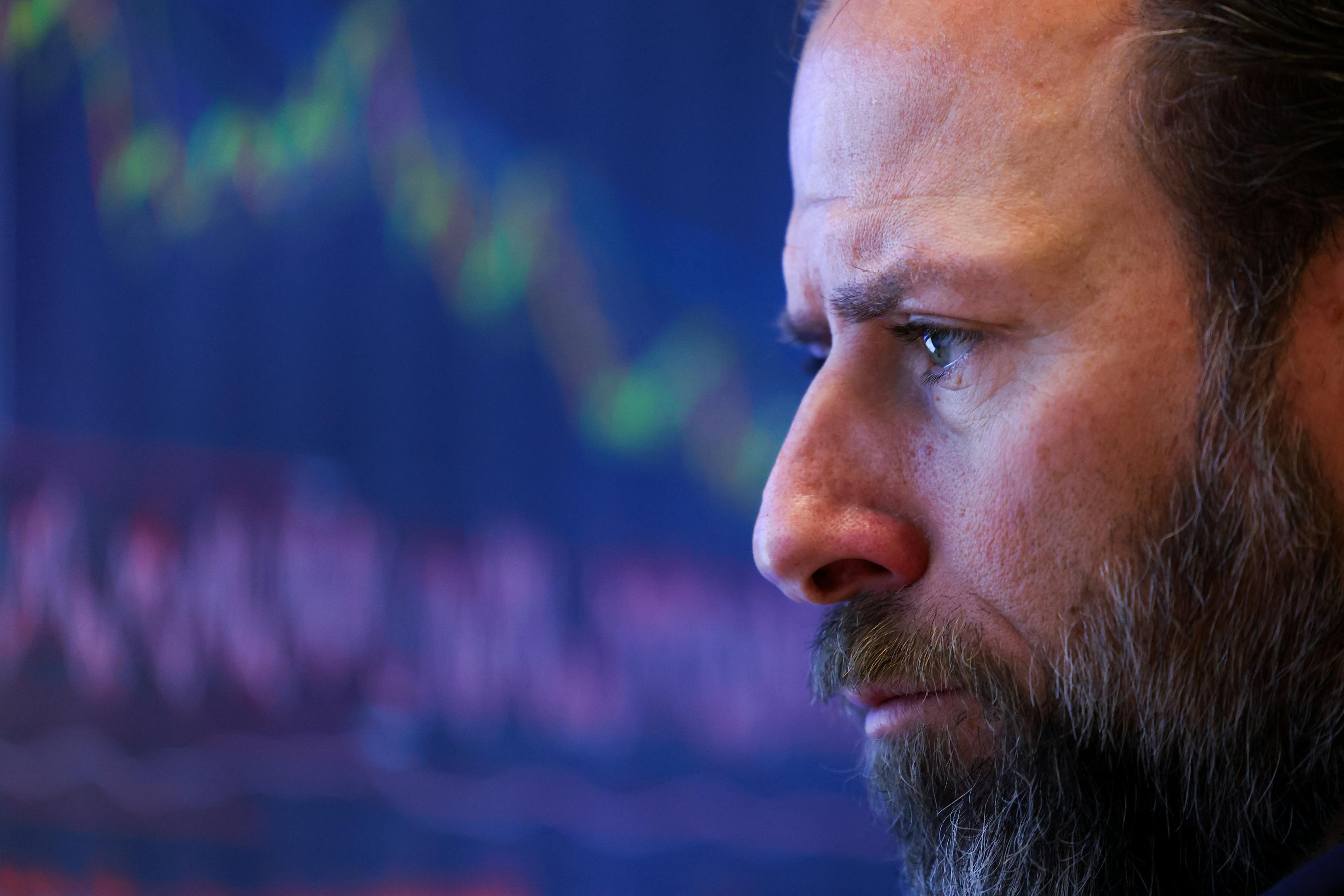 New York Stock Exchange trader