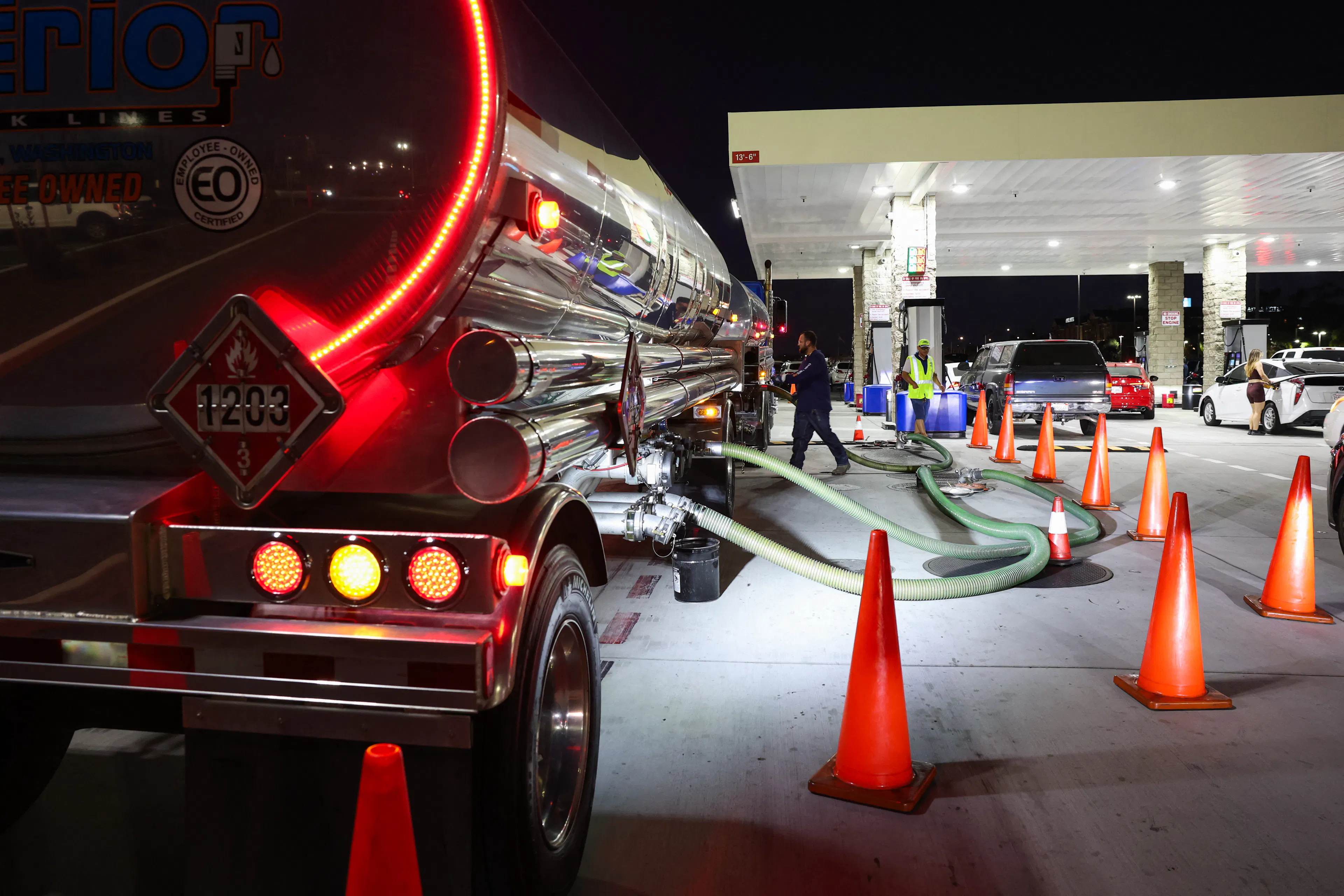 US Gasoline Prices Oil Iran