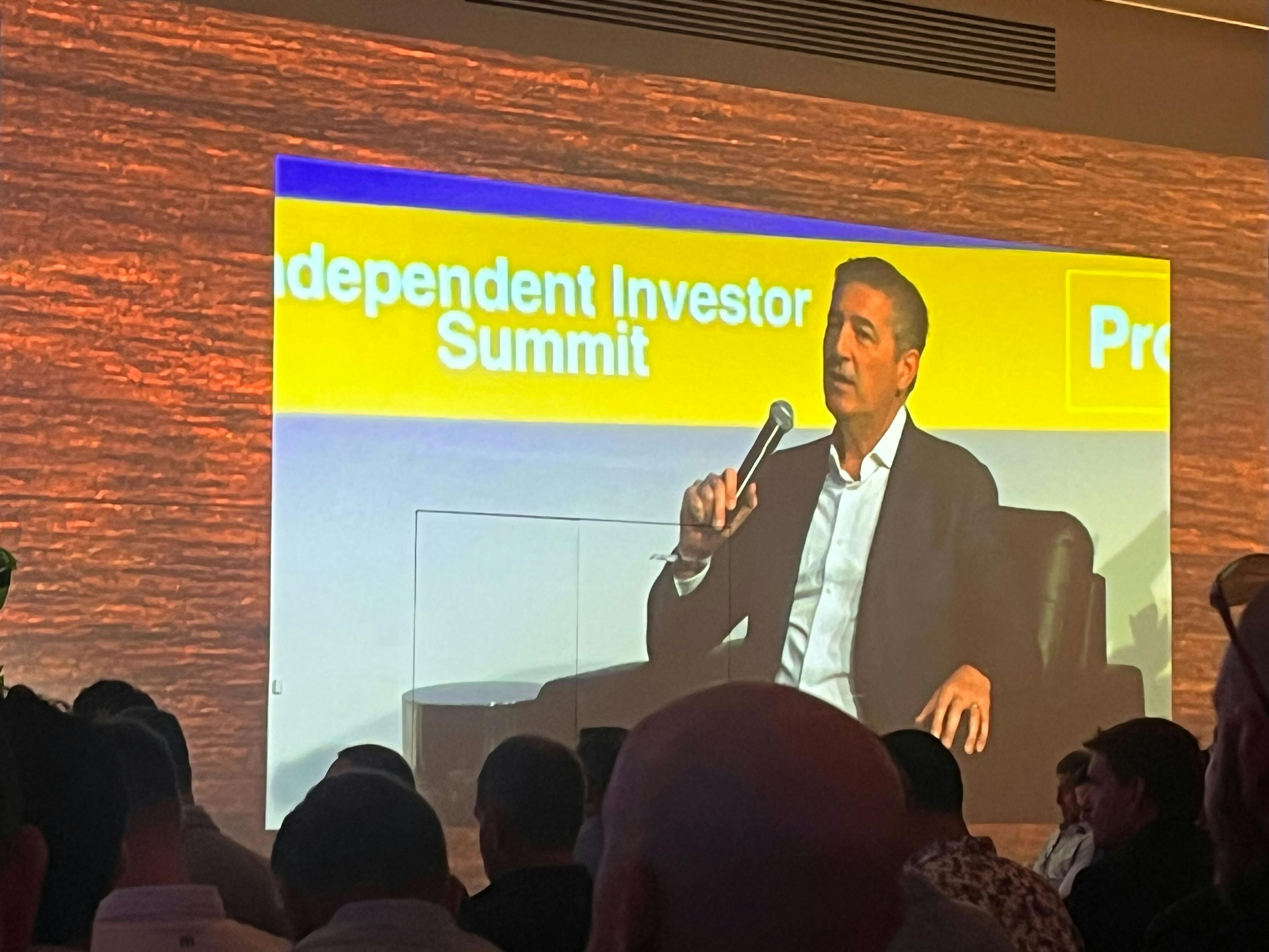 Eric Jackson in conversation with Anthony Pompliano at the Independent Investor Summit in New York
