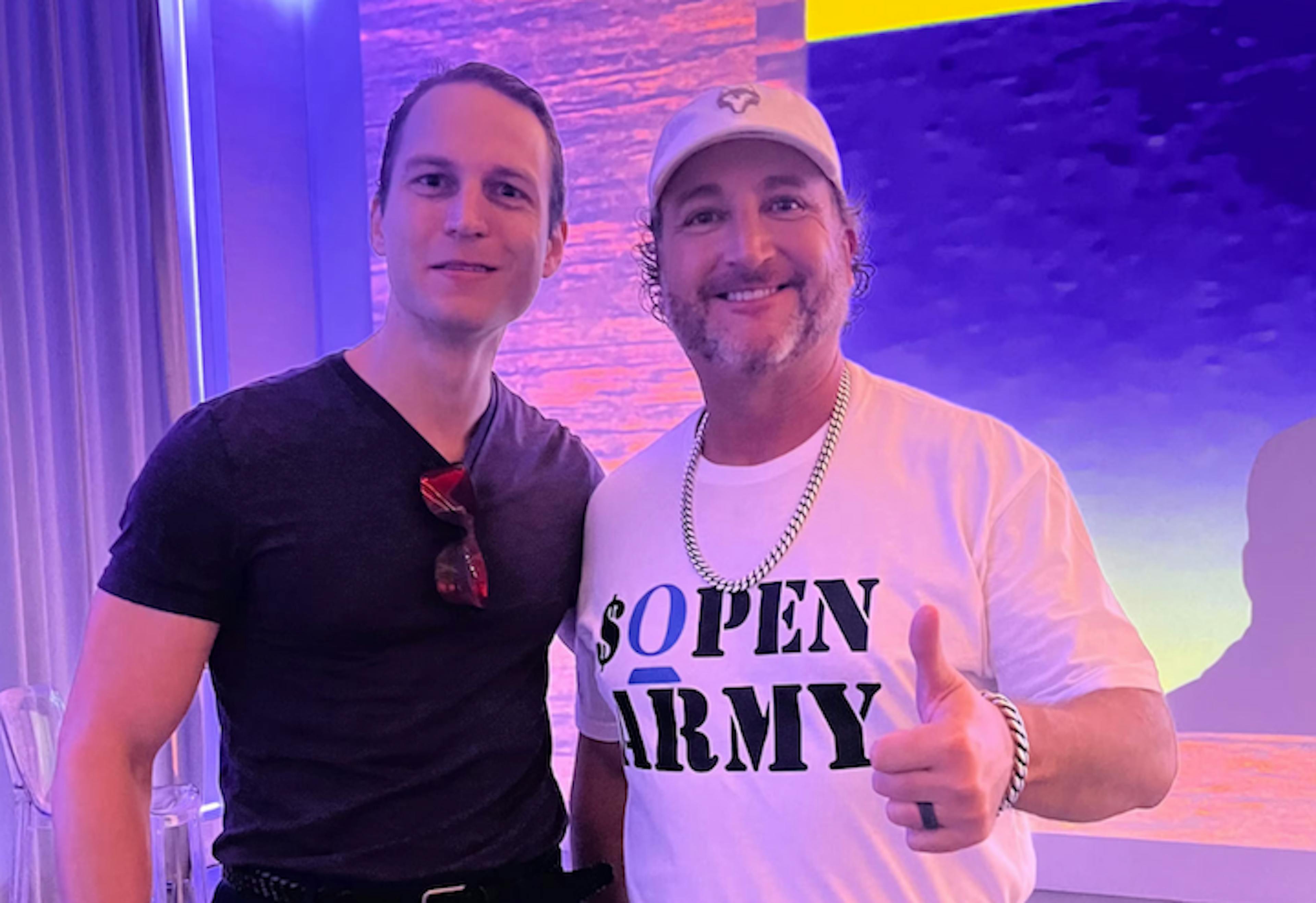 Luke Kawa with Scott Findlay