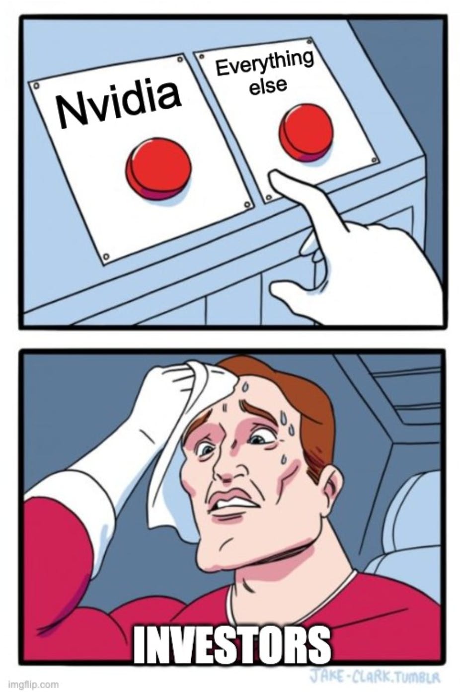 In the stock market, it’s Nvidia versus everything else thumbnail