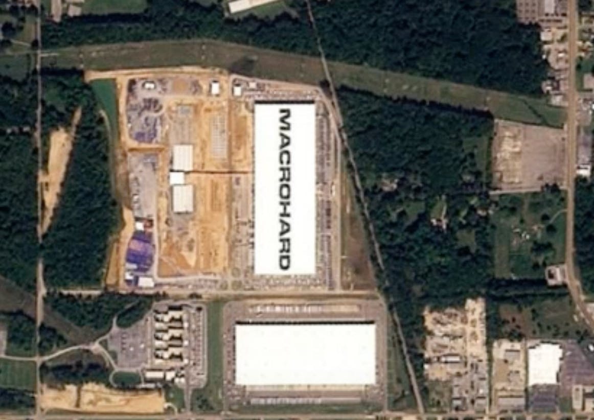 Satellite photo of Colossus 2 MACROHARD