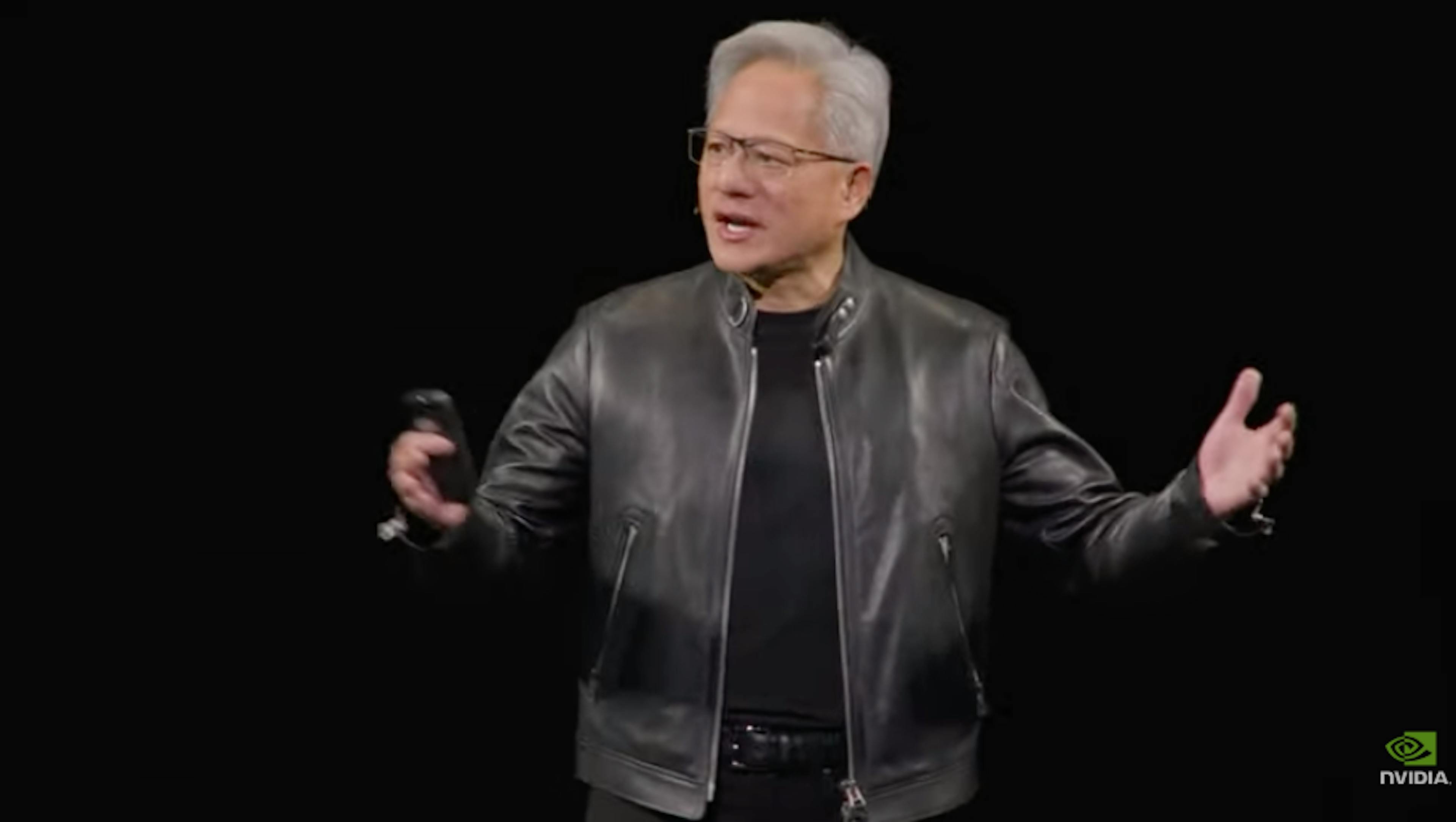 Jensen Huang at 2026 GTC in San Jose