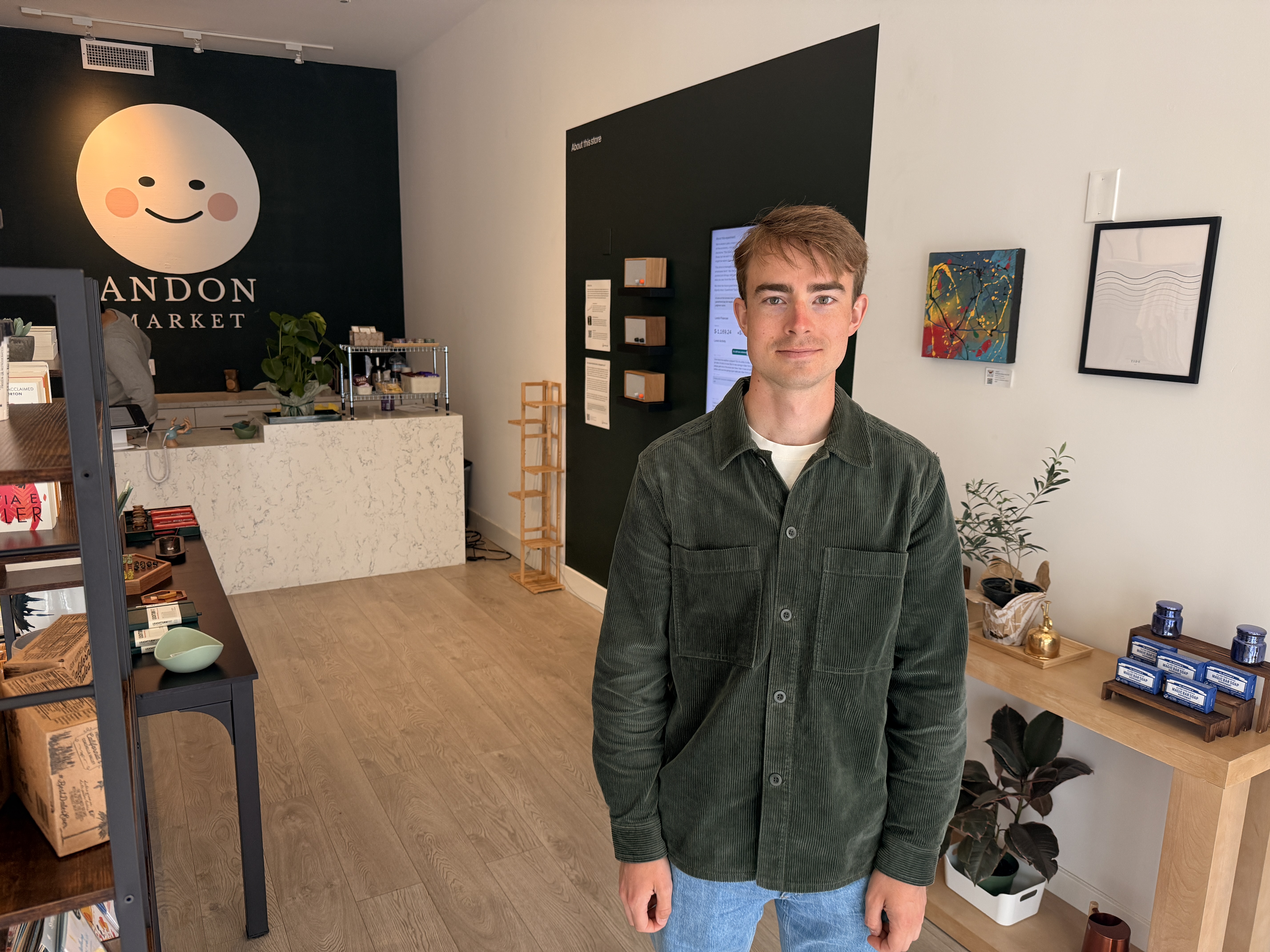 We interviewed the CEO of Andon Market, who is not a real person at all ...