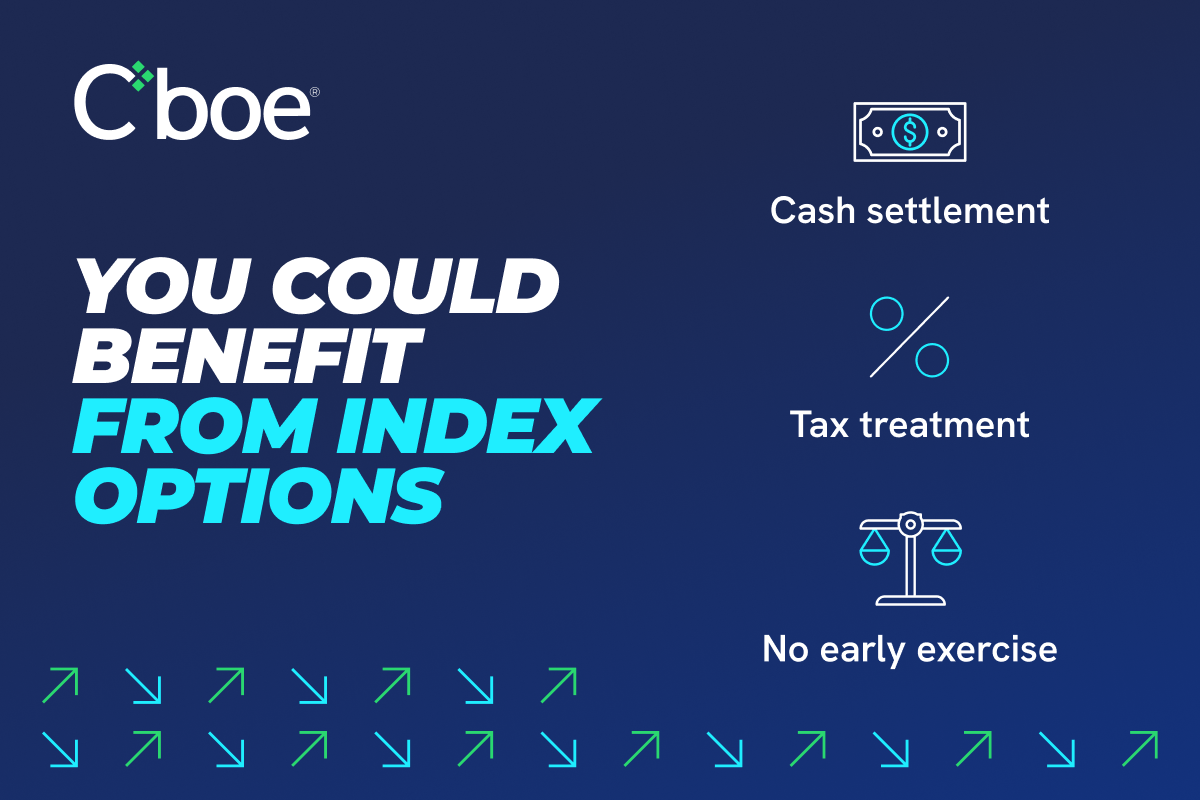 You could benefit from index options