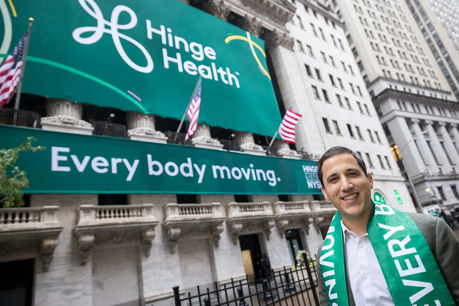 Hinge Health’s CEO is sizing up a giant market opportunity for digital healthcare thumbnail