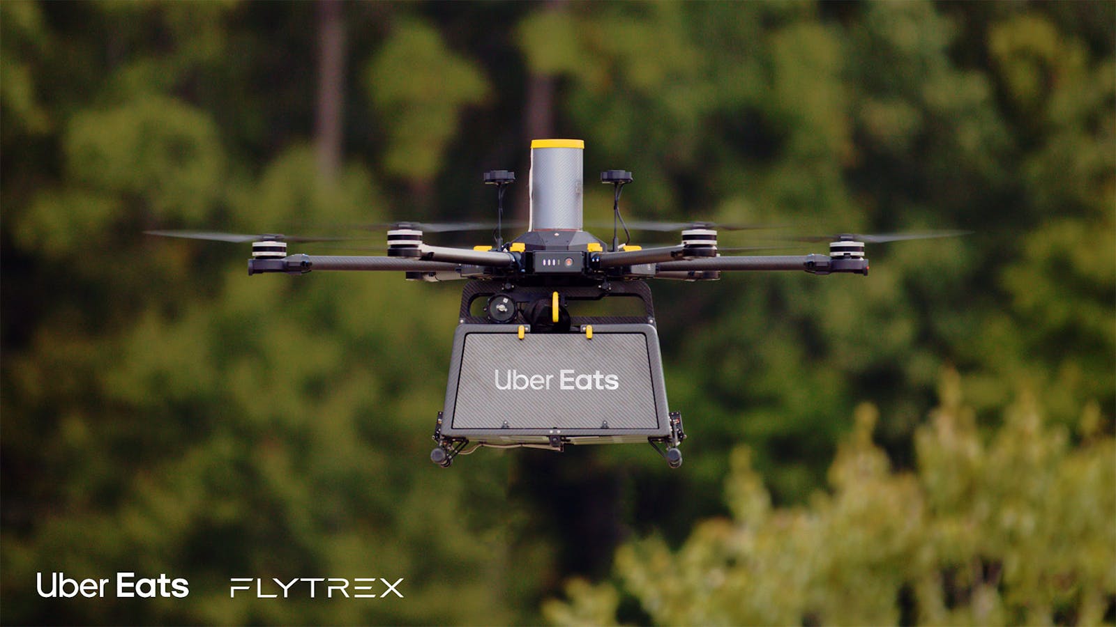 Uber is giving drone deliveries another go in a partnership with Flytrex thumbnail