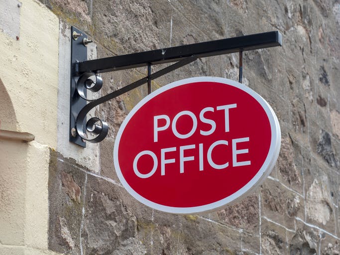 Post Office Sign