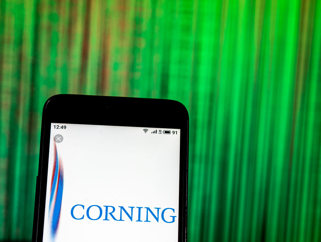 2 News Article Image Corning spikes after Nvidia invests $500 million in the fiber-optics company