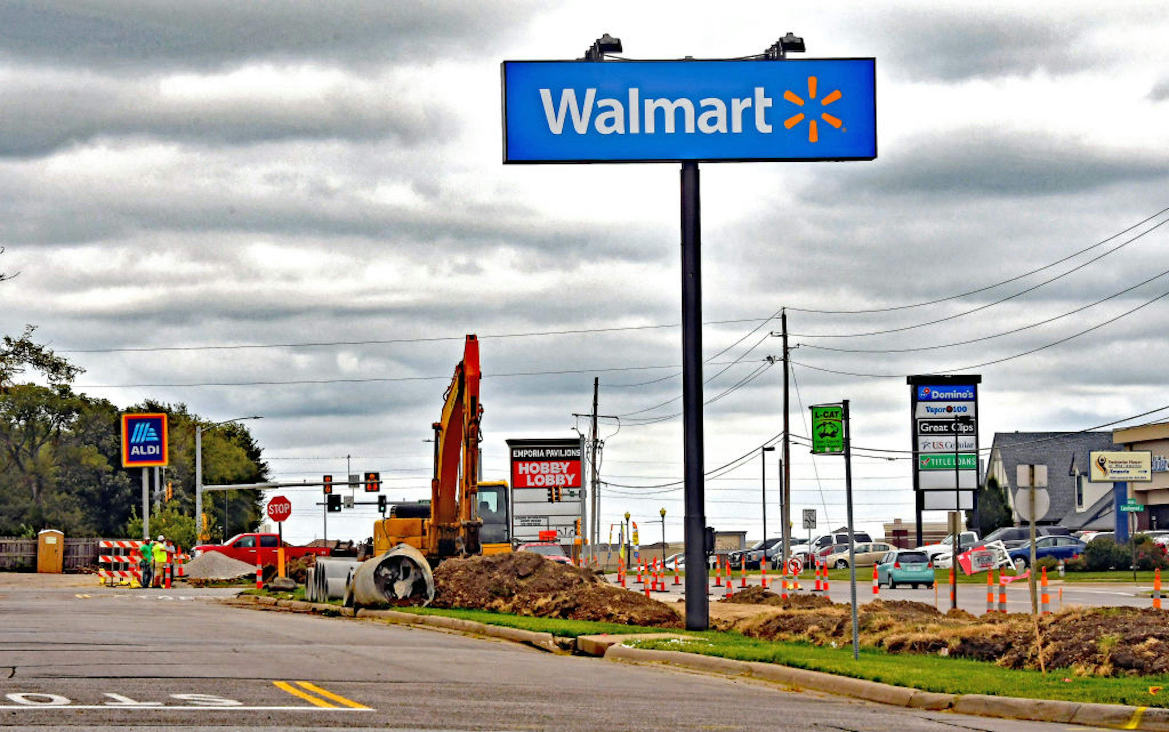 Road Construction Project In Emporia Kansas