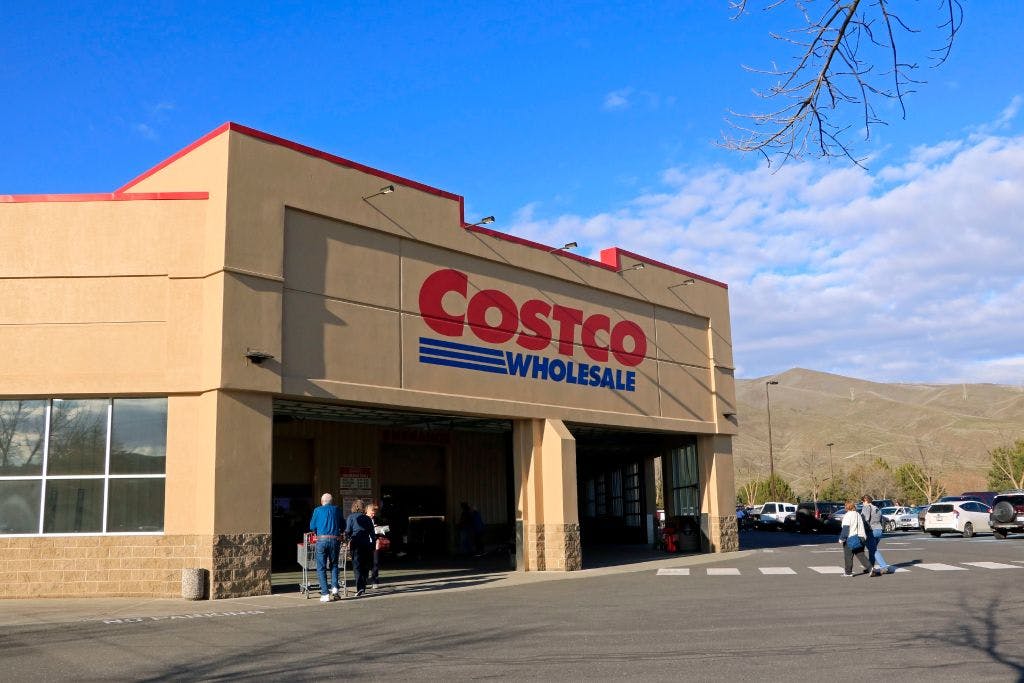Costco company store entrance