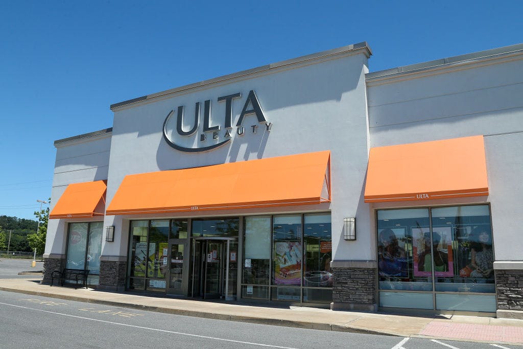 An Ulta Beauty store is seen at Monroe Marketplace in...