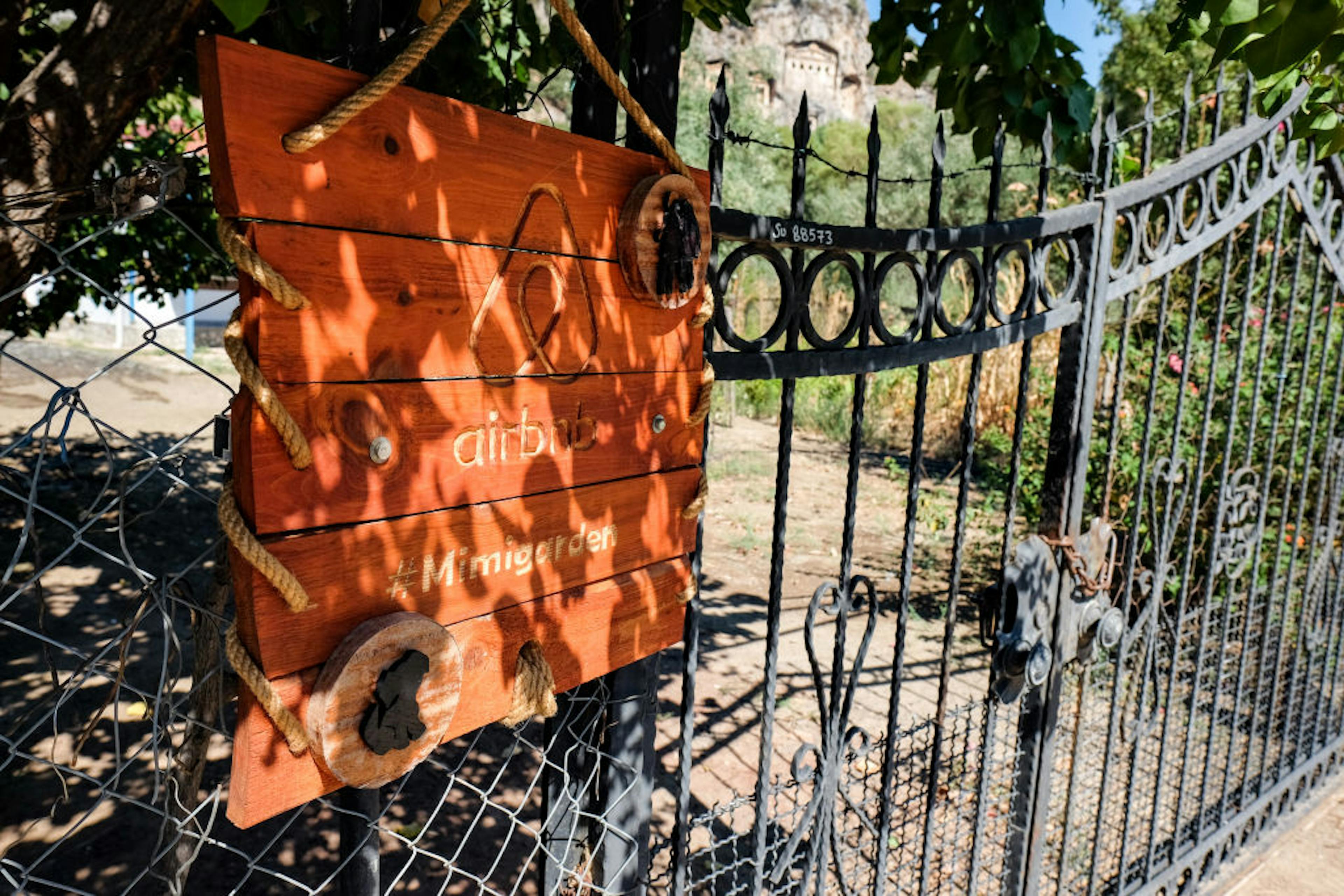 An Airbnb in Turkey.