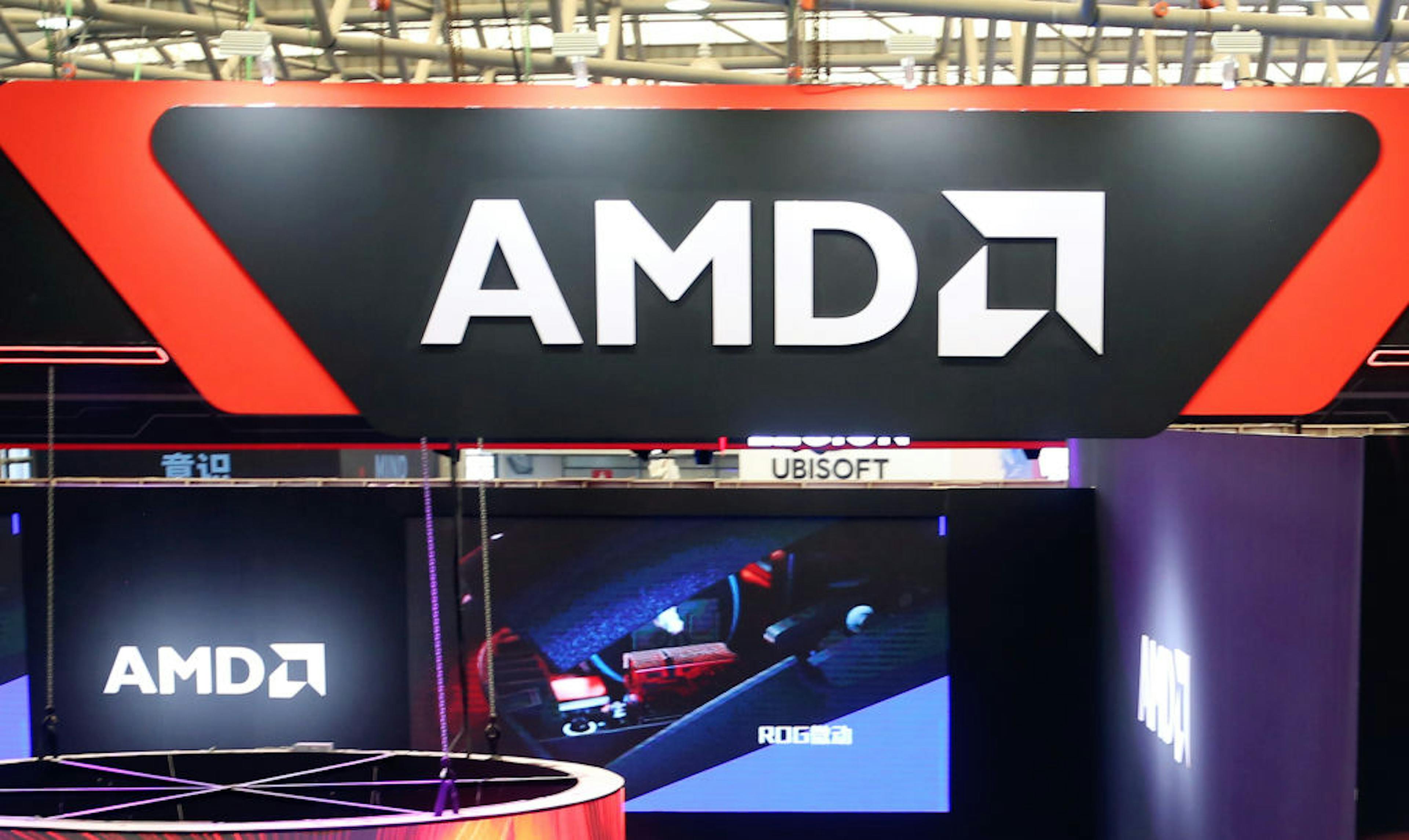 AMD booth