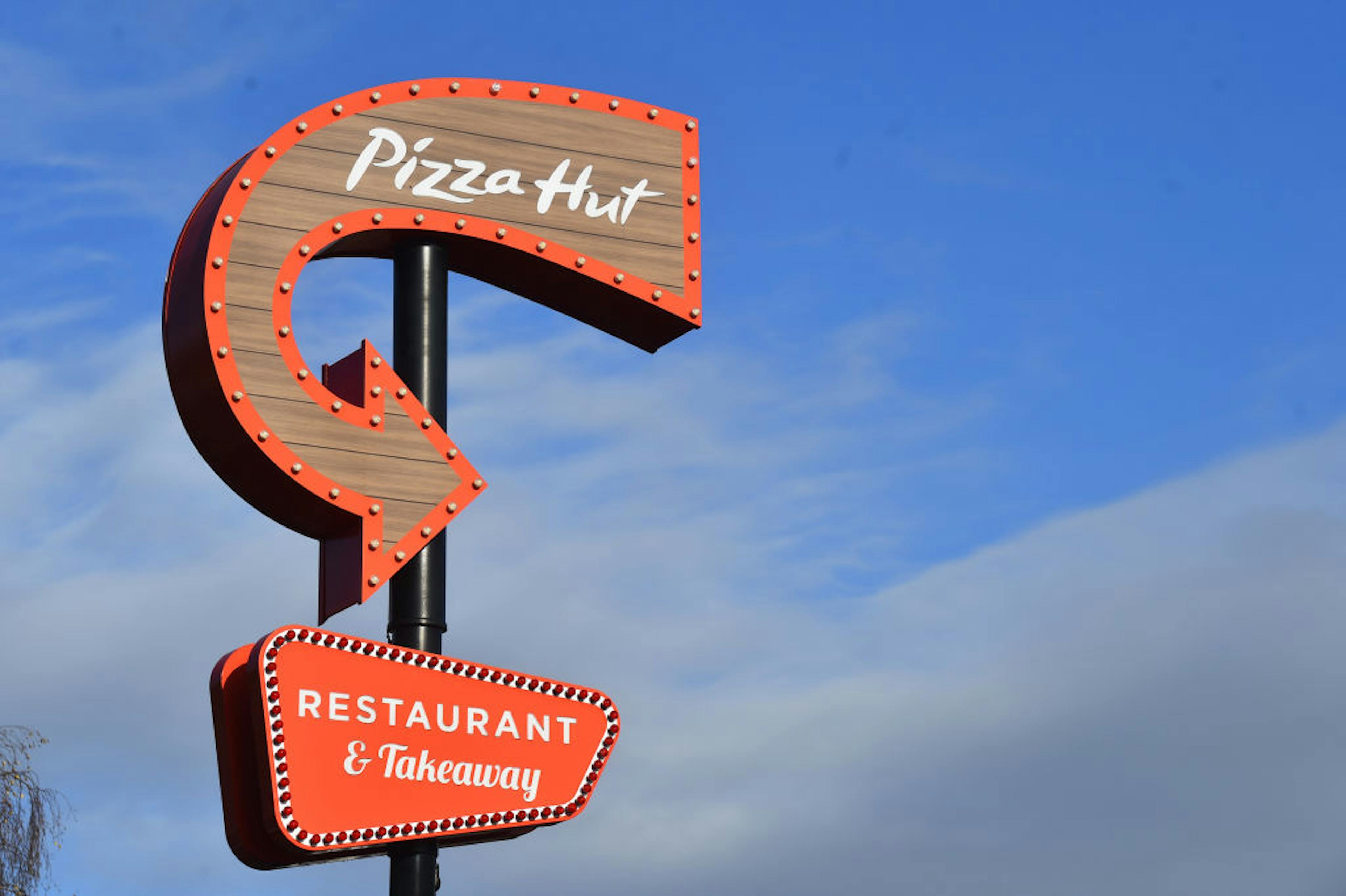 Pizza Hut sign