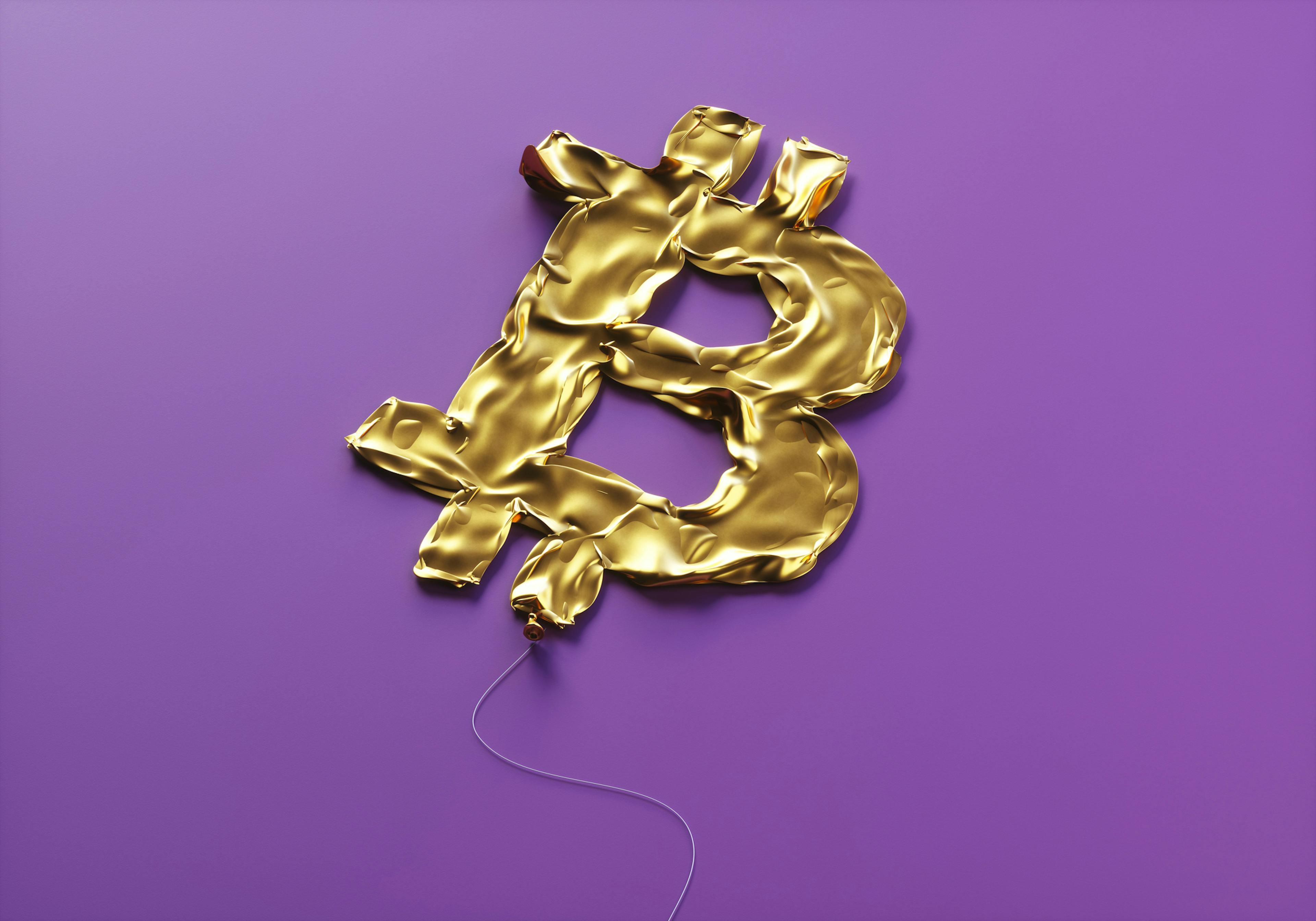Bitcoin balloon deflated