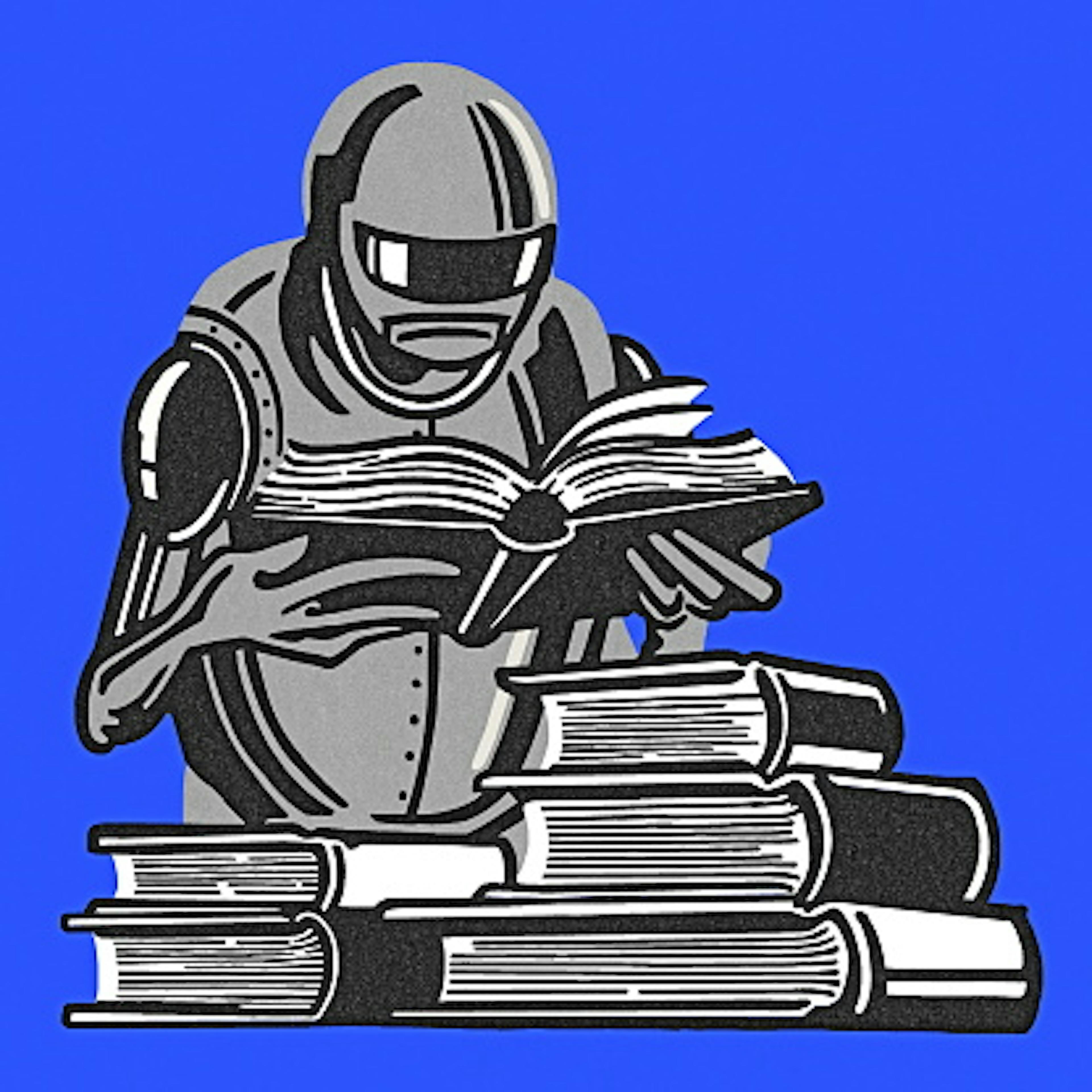 Robot Reading a Book