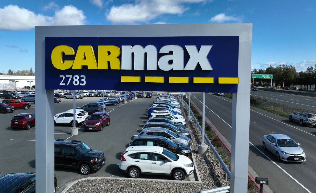 CarMax plunges on weak preliminary sales results and the sudden firing of its CEO thumbnail
