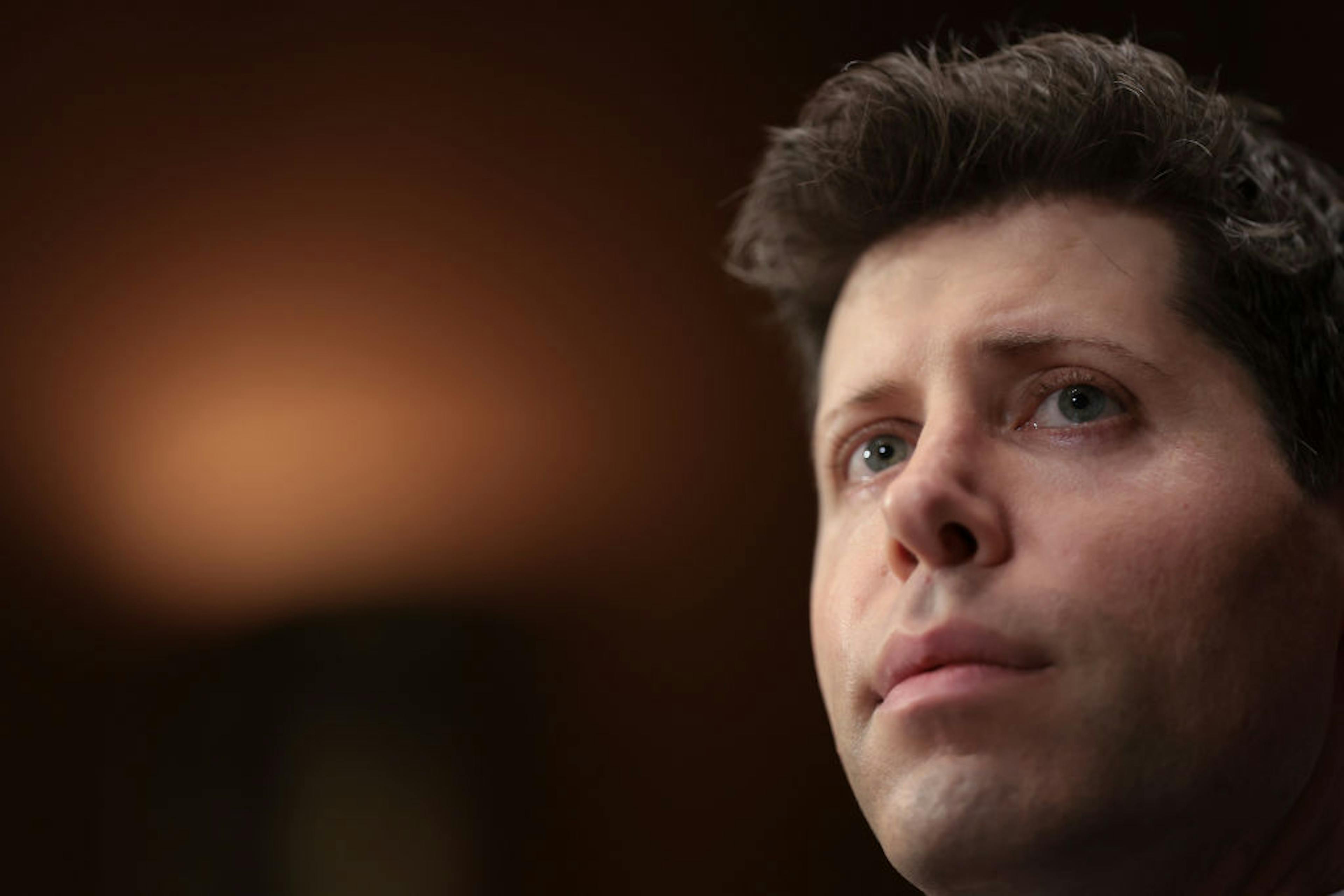 Sam Altman closeup