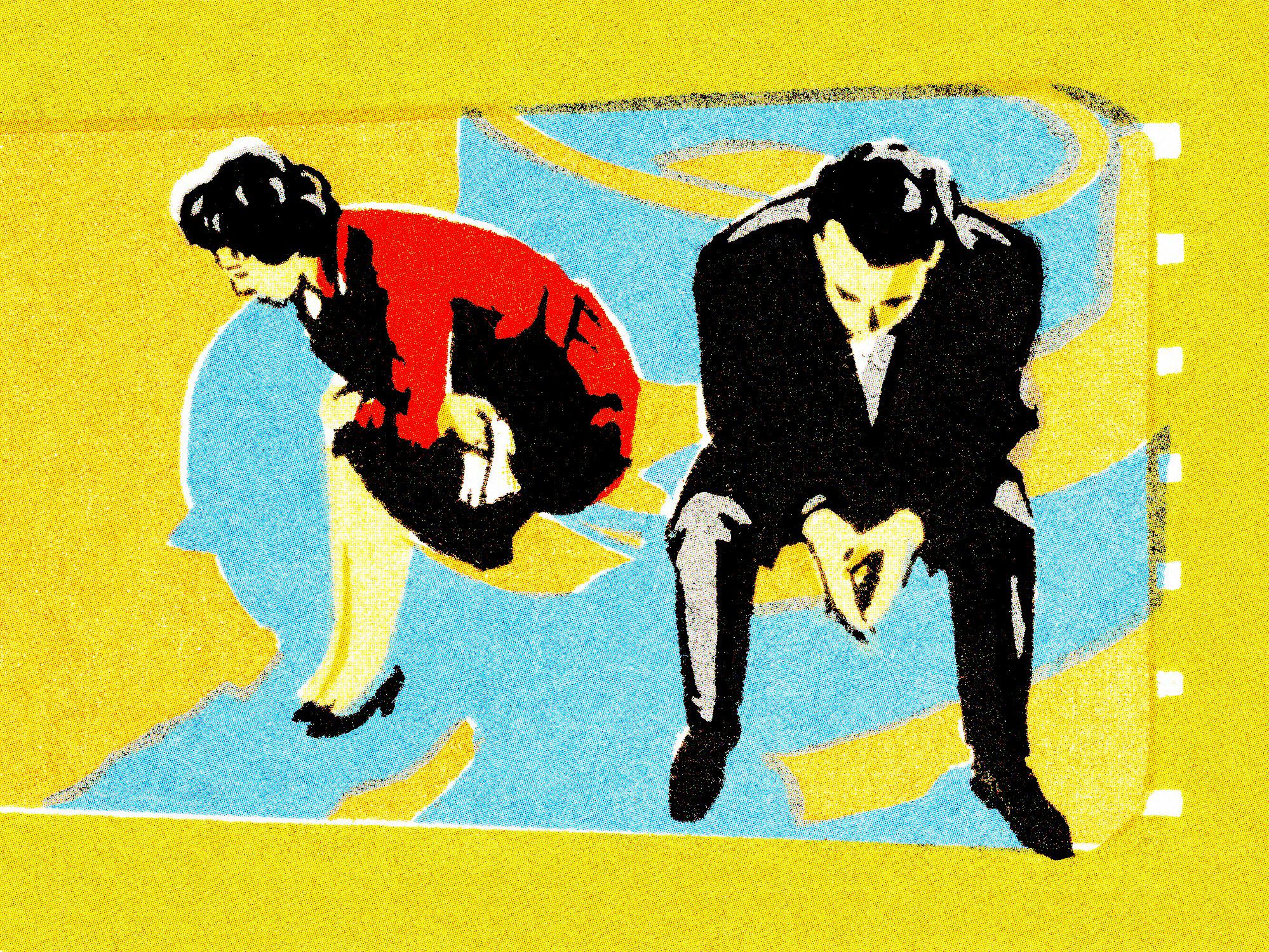 Couple in a disagreement