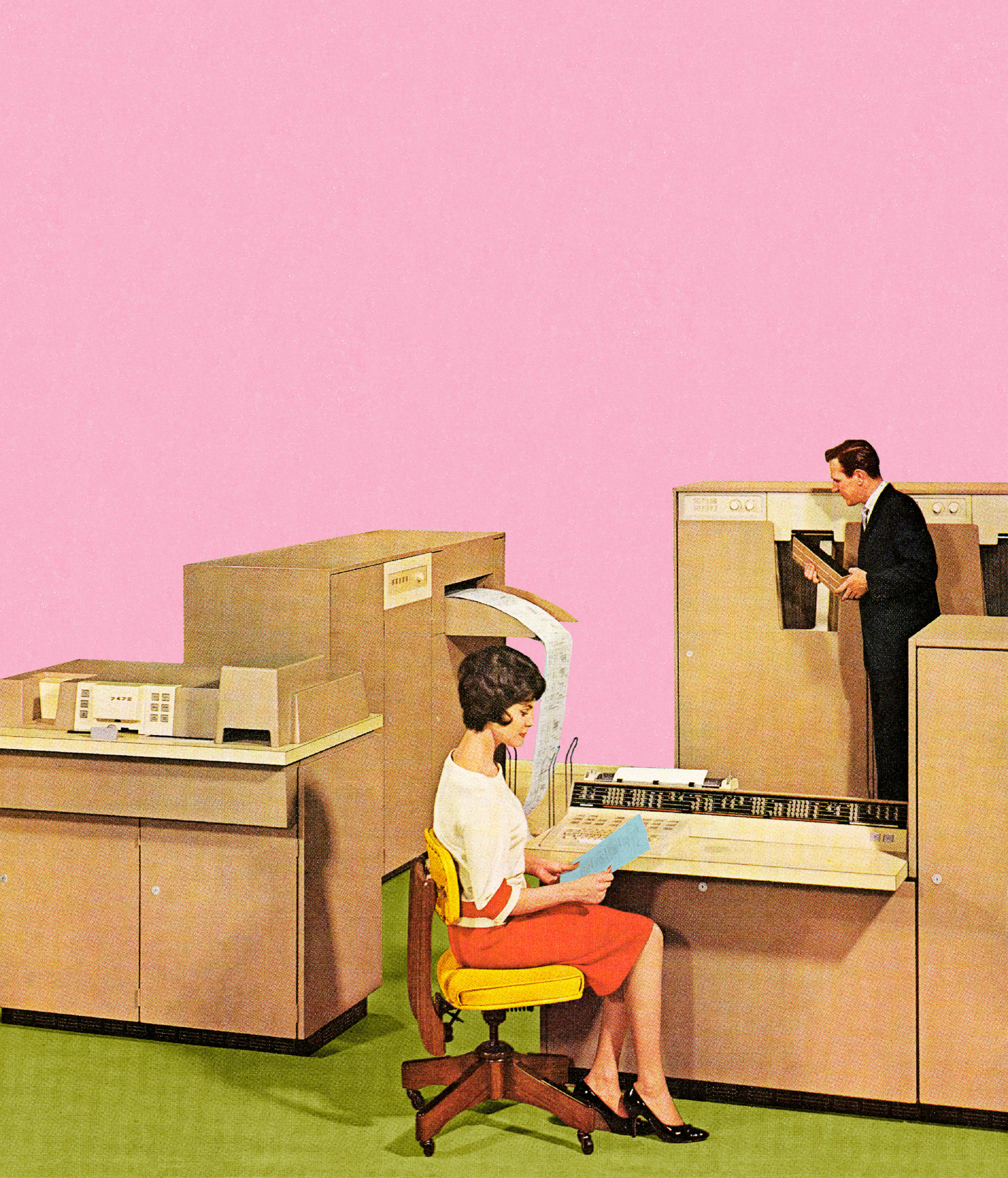 People Working in Office