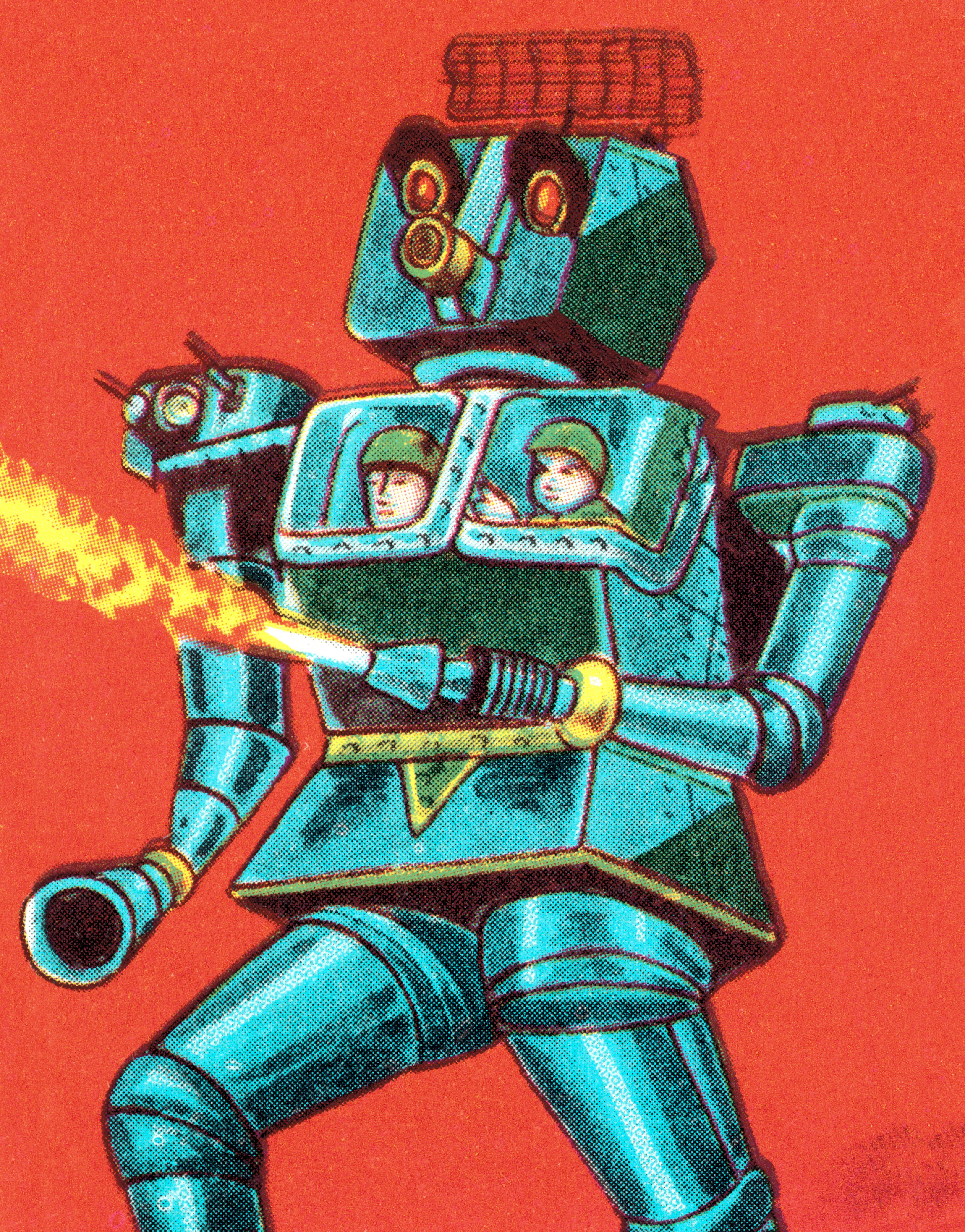 Alien Robot Attack