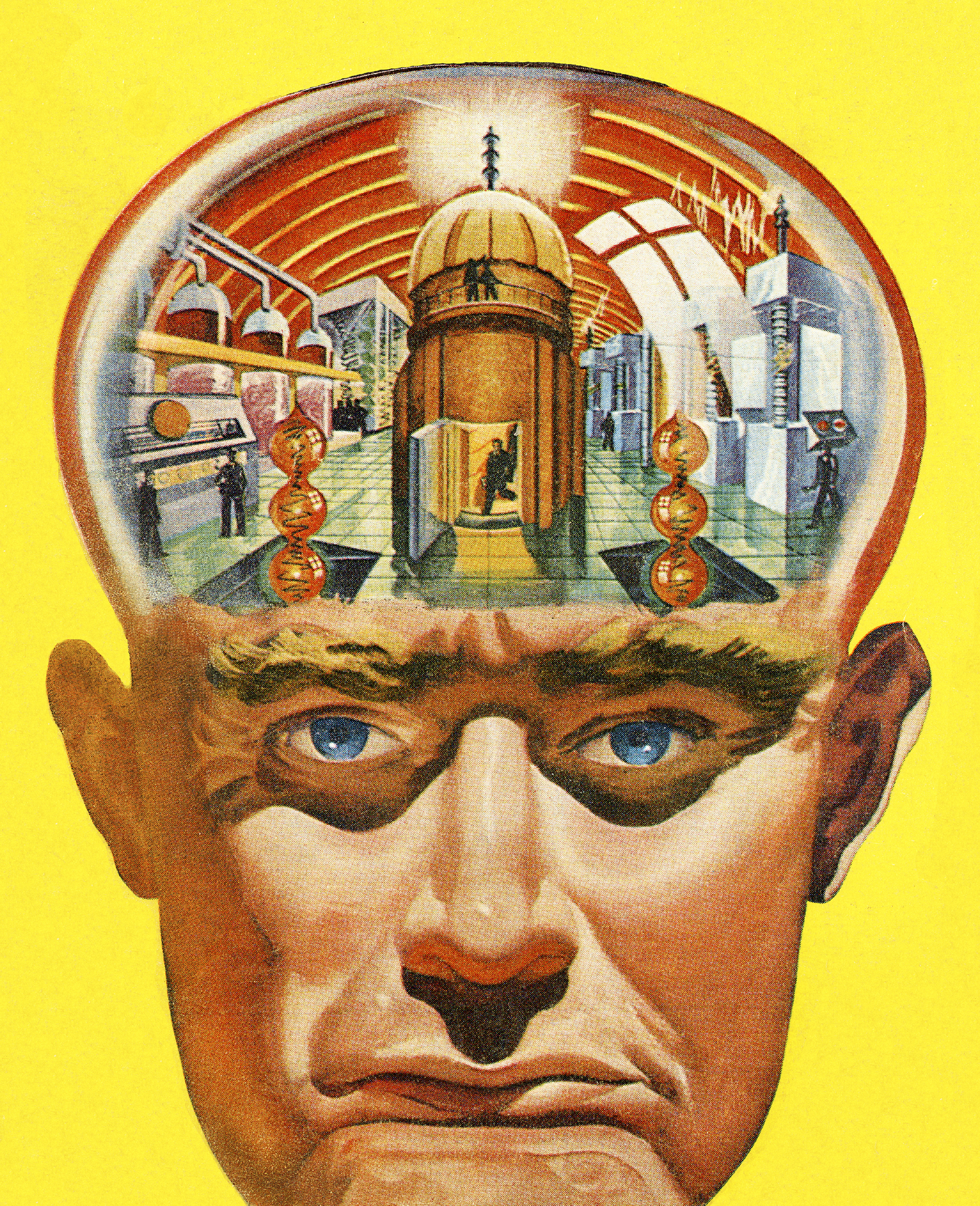Man's Brain Powerplant