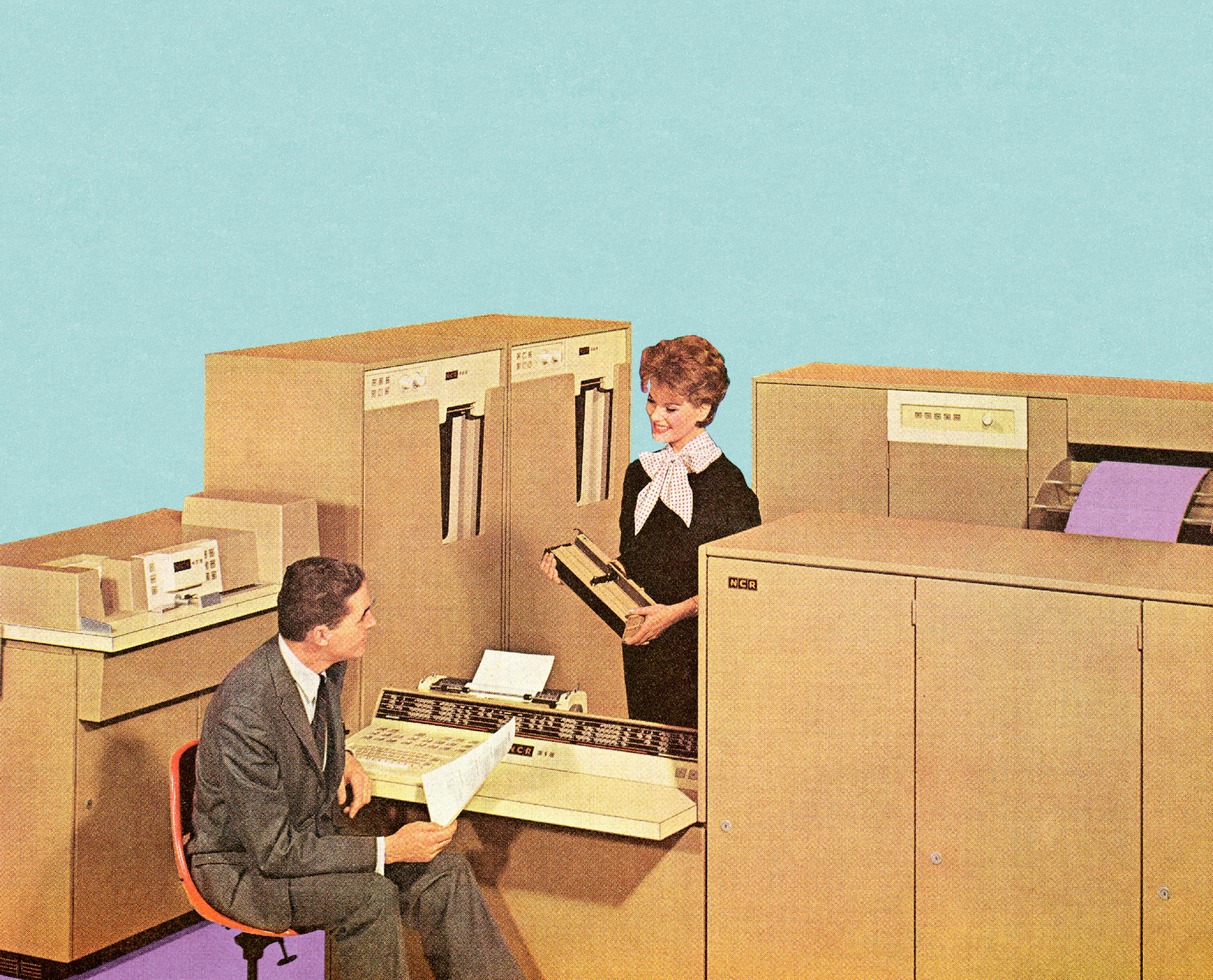 People Working in Office