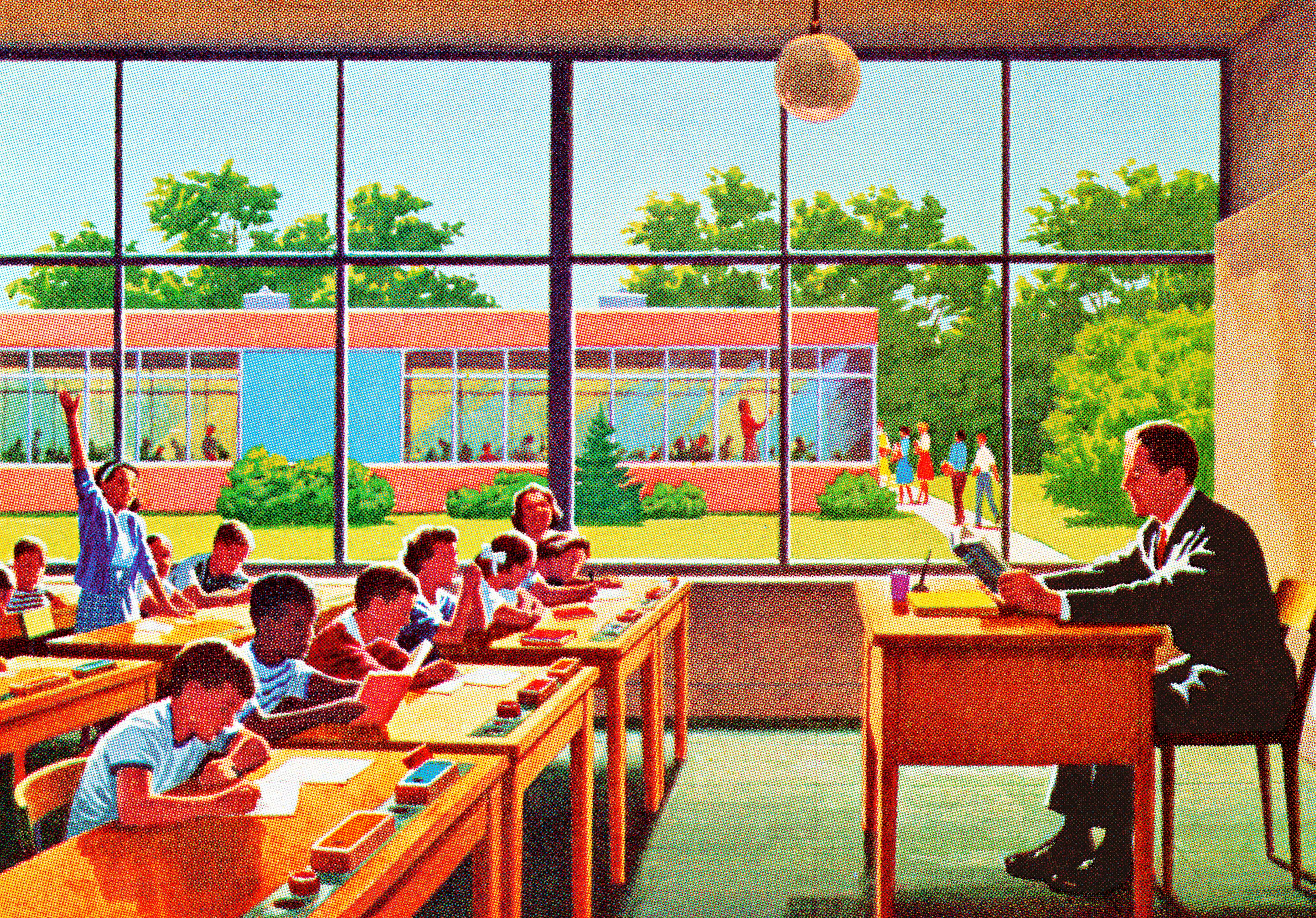 Classroom Full of Children