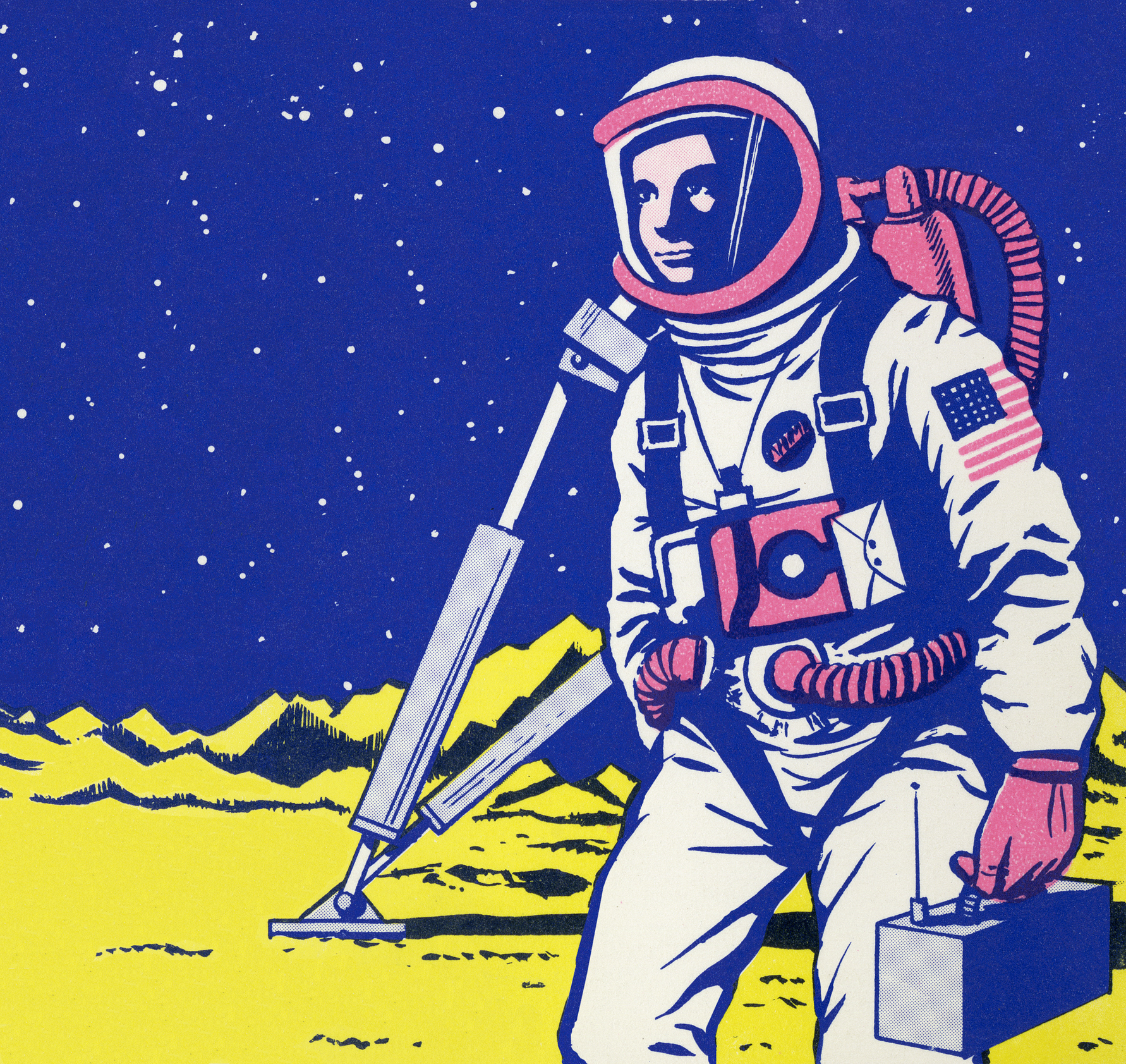 Astronaut on the Moon