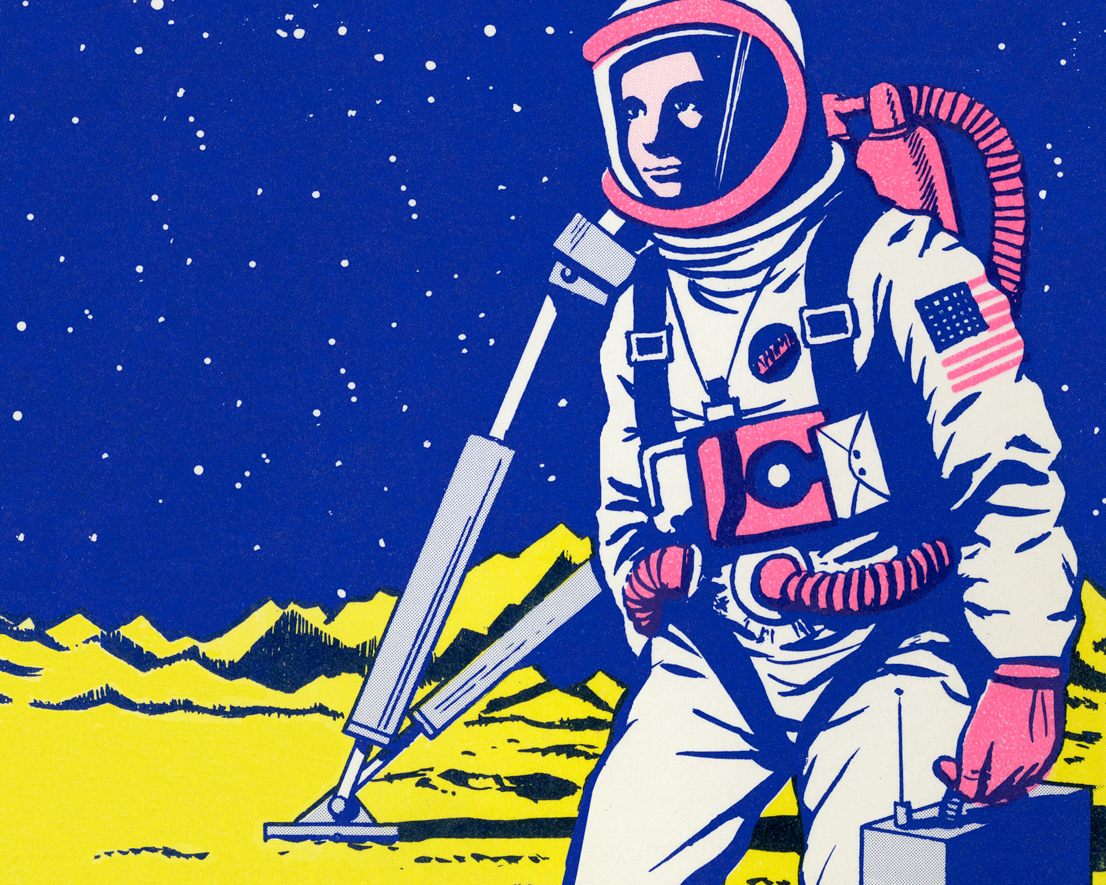 Astronaut on the Moon