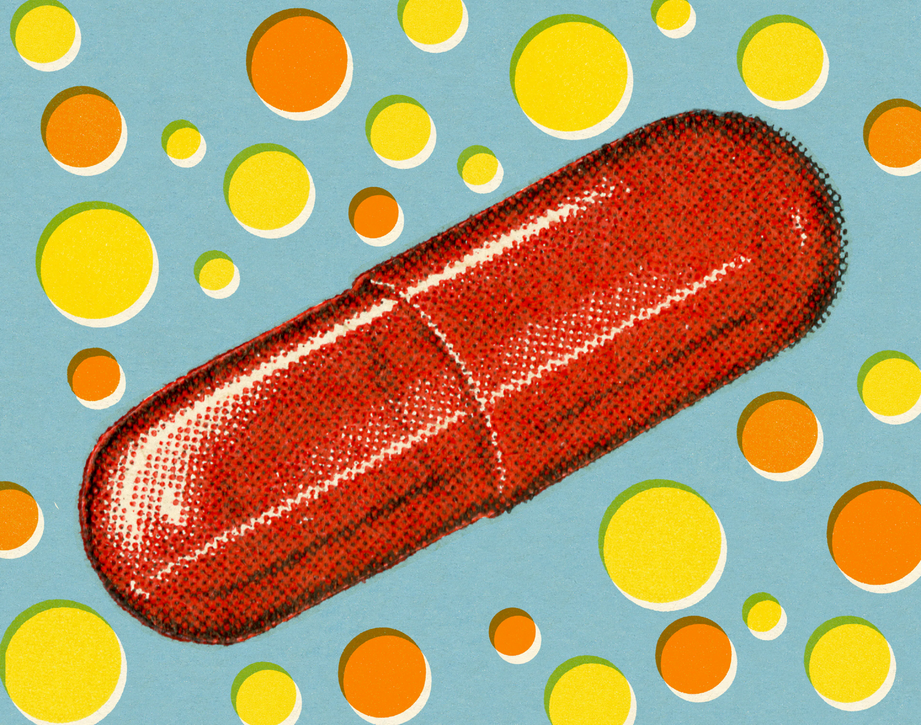 Capsule Pill and Dots