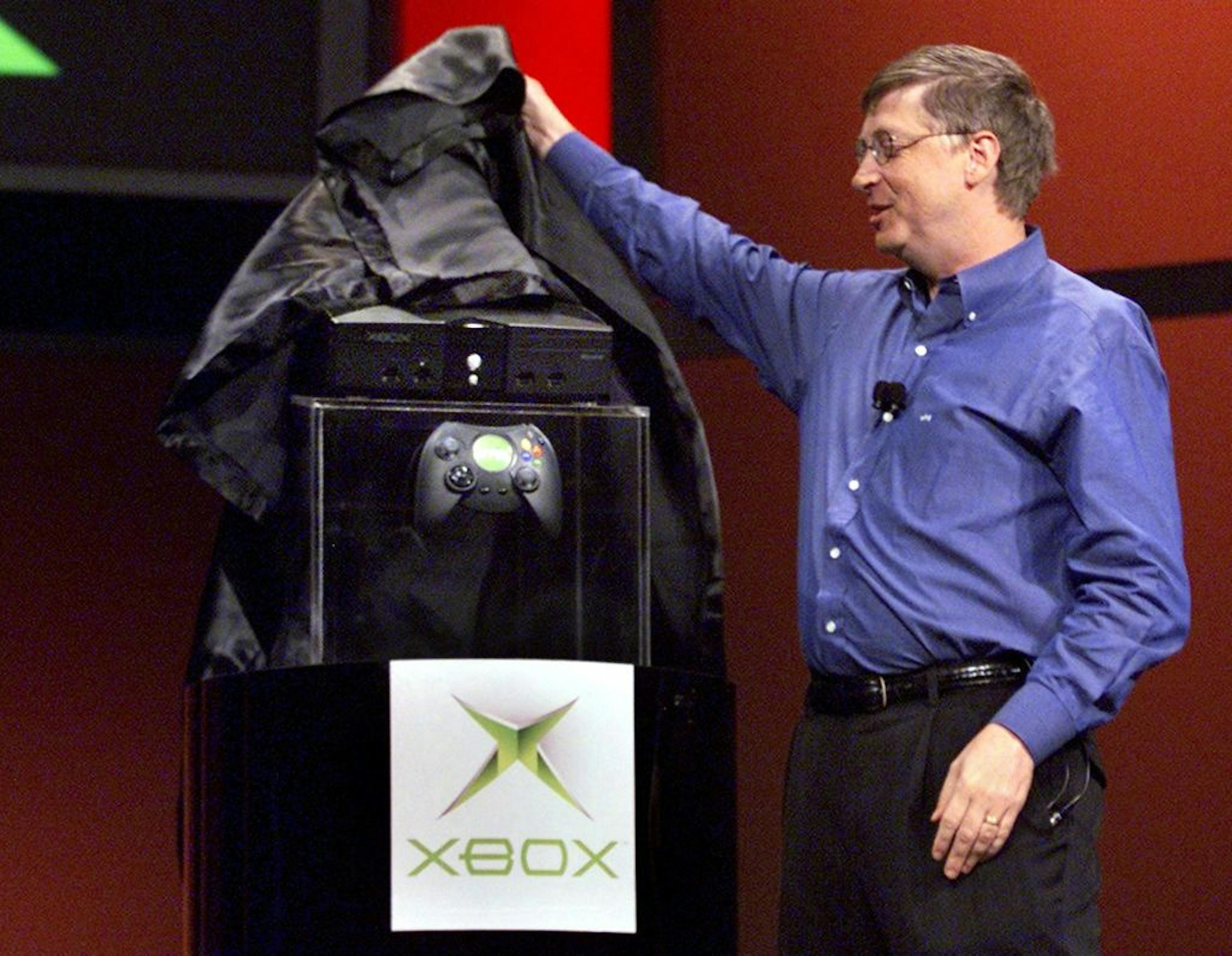 Bill Gates Xbox archive image