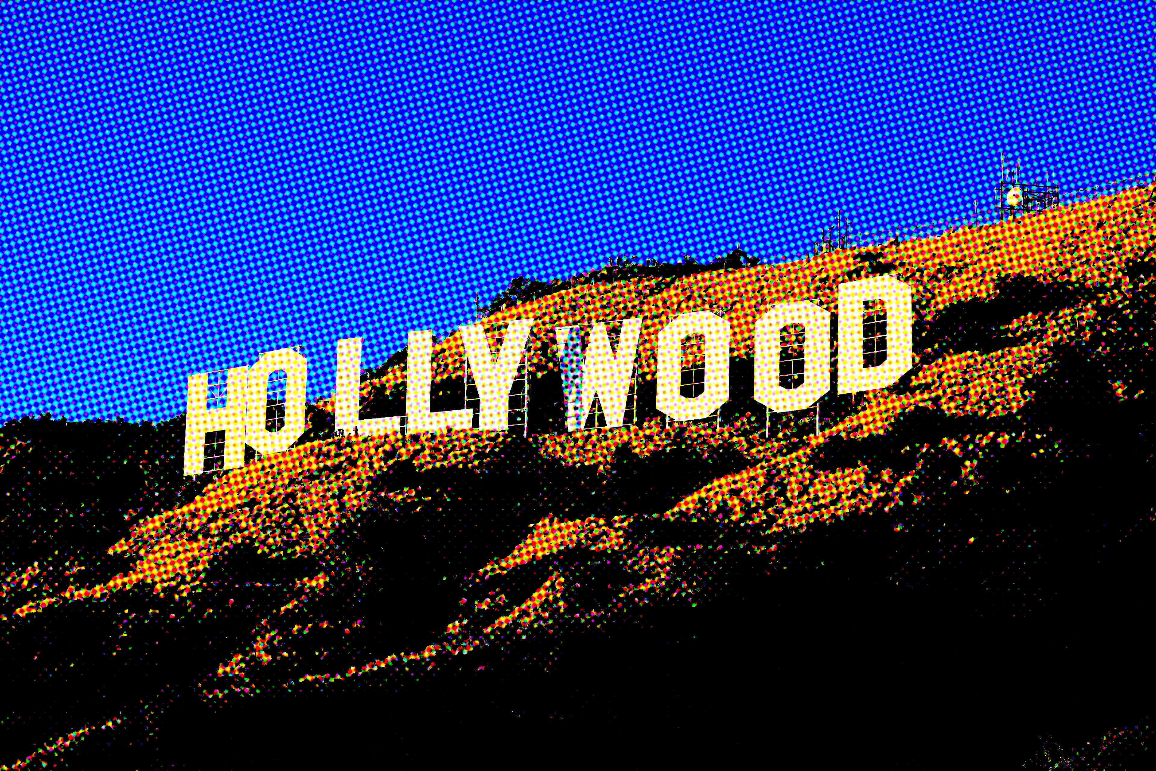 Hollywood sign