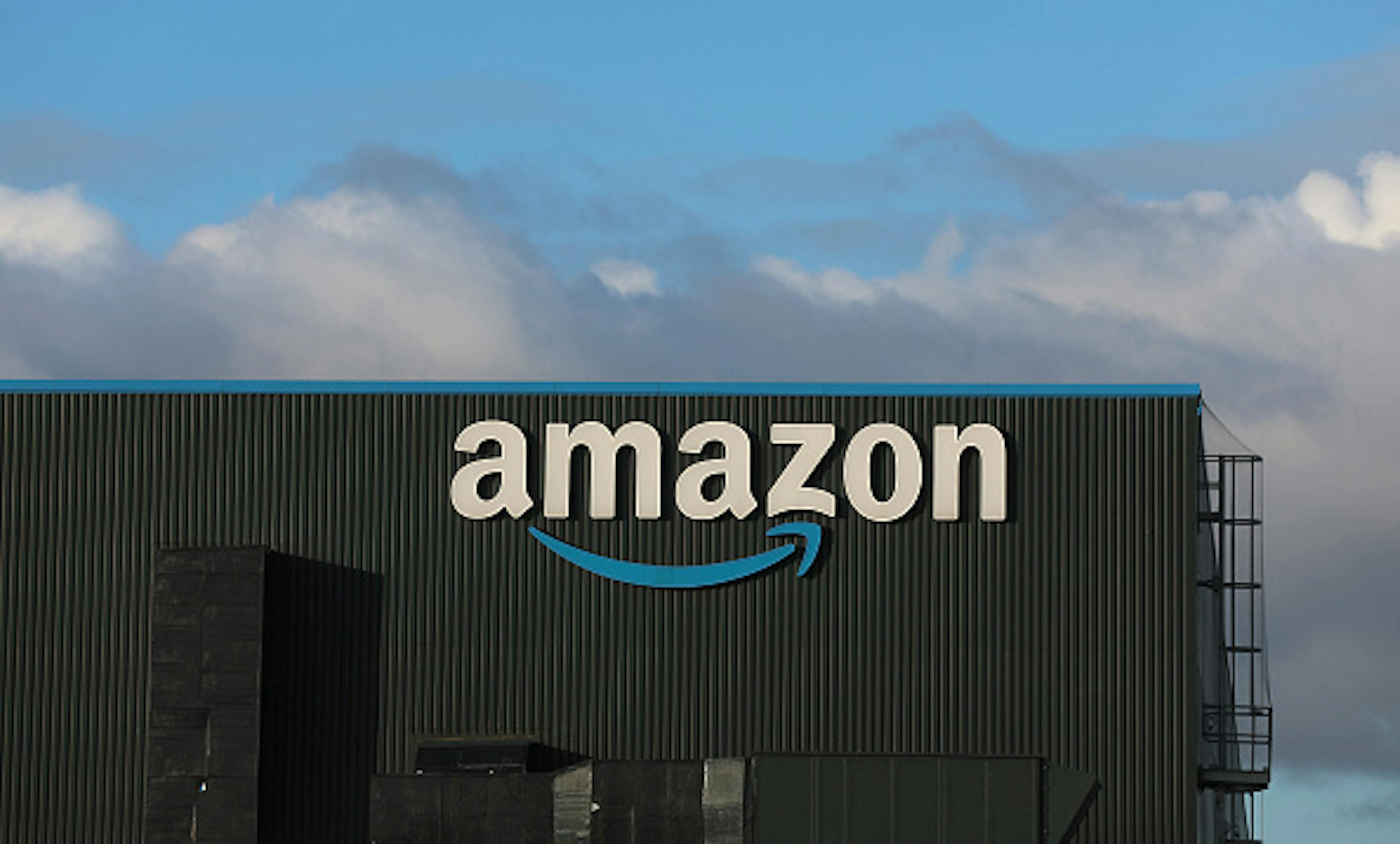 An Amazon warehouse