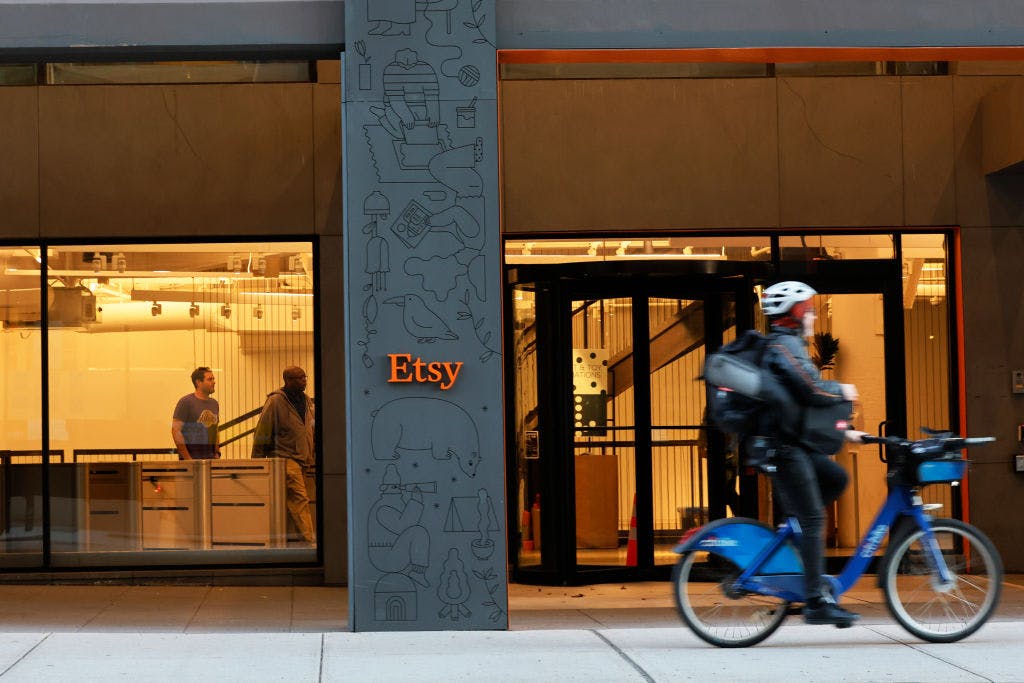 Etsy NYC headquarters building, December