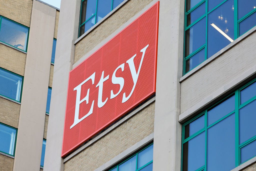 Etsy shares sink after the online marketplace tops revenue estimates but swings to a loss thumbnail