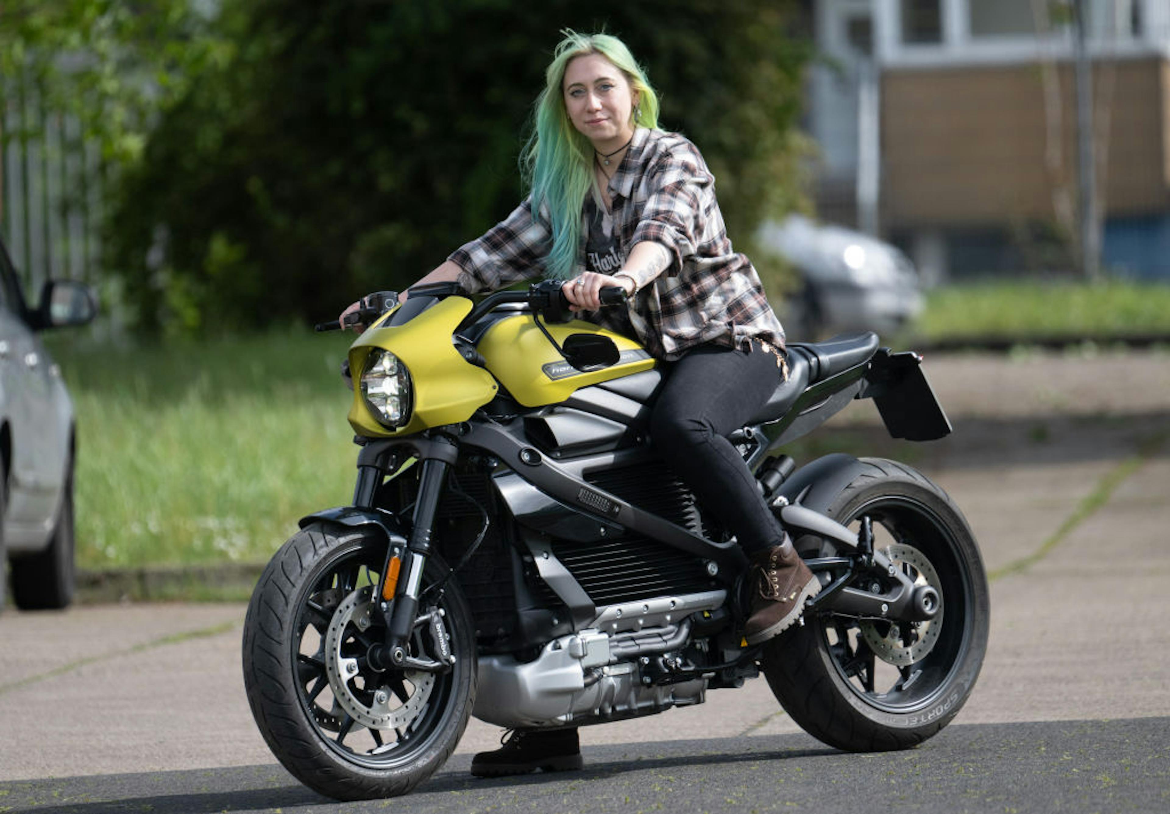Electrically powered Harley-Davidson