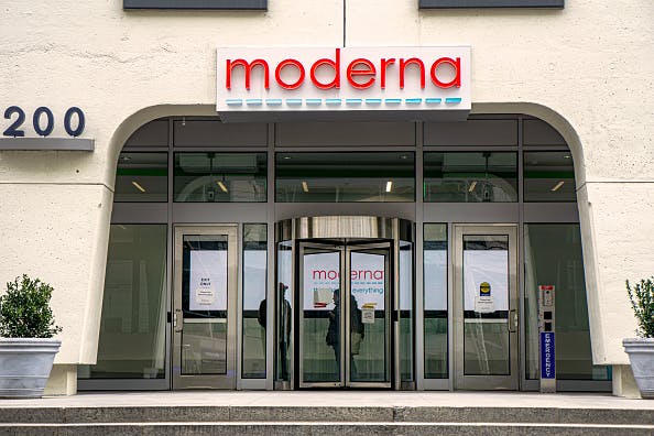 Moderna soars after STAT reports “a buyout or a large partnership” are on the table thumbnail