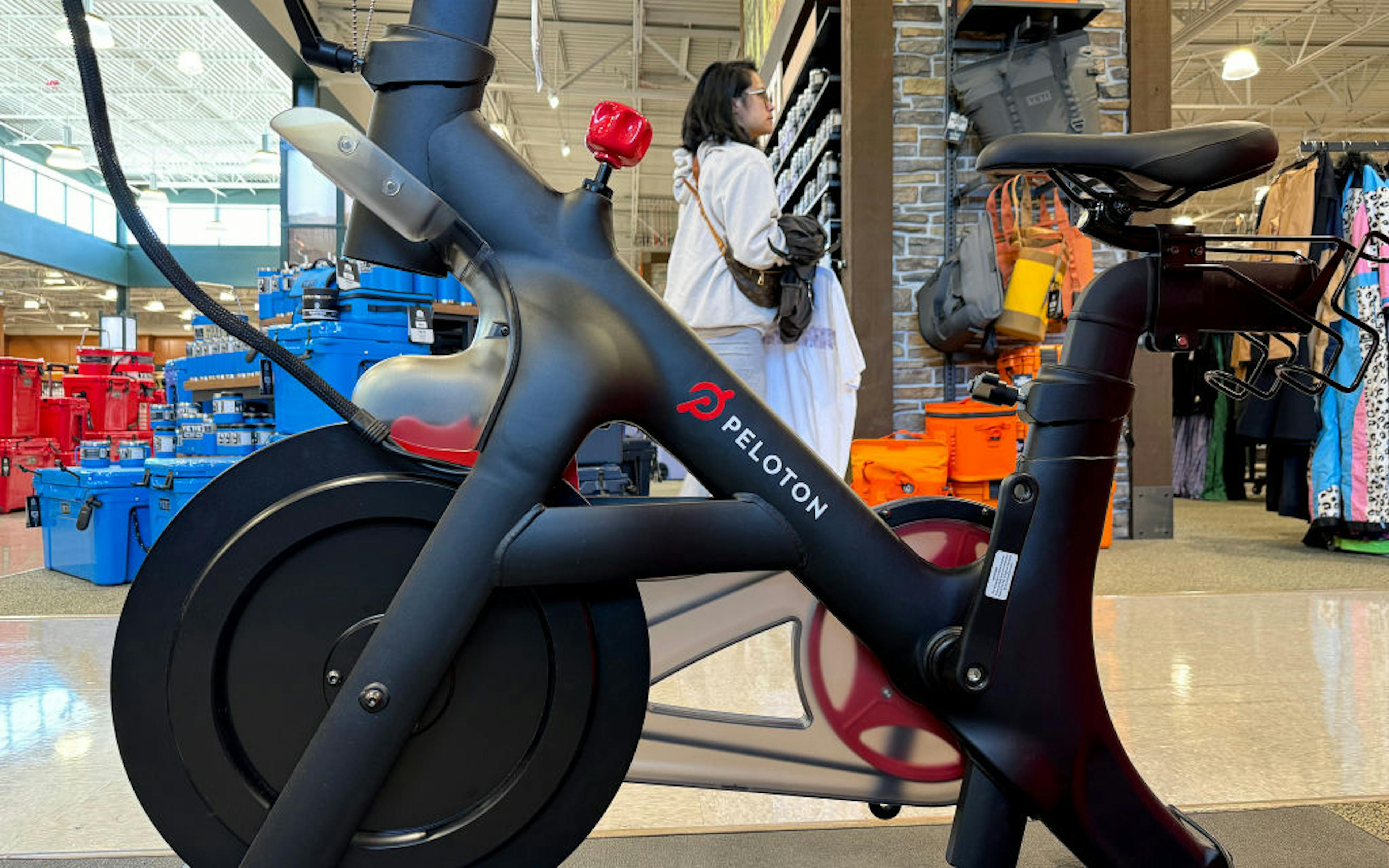 Peloton bike